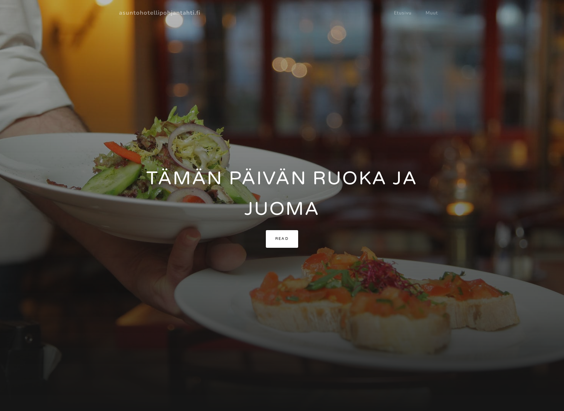 Skärmdump för asuntohotellipohjantahti.fi