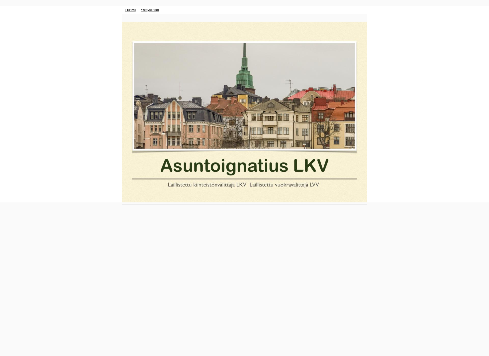Screenshot for asuntoignatius.fi
