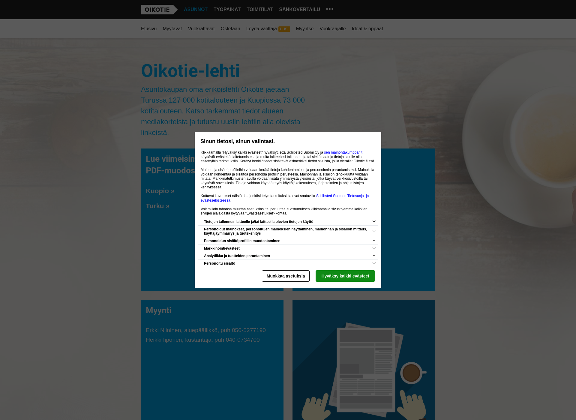 Screenshot for asuntoprintti.fi