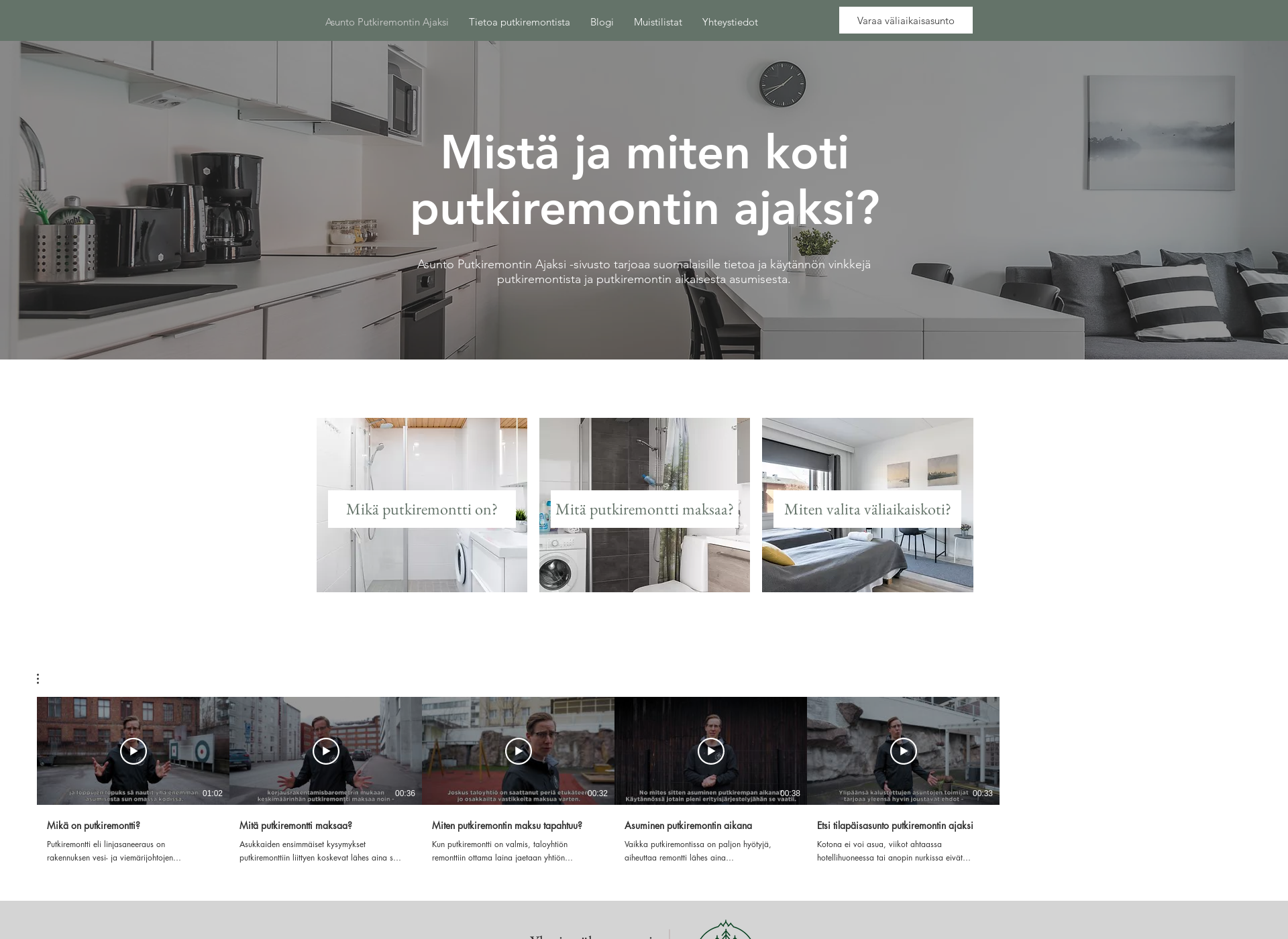 Screenshot for asuntoputkiremontinajaksi.fi