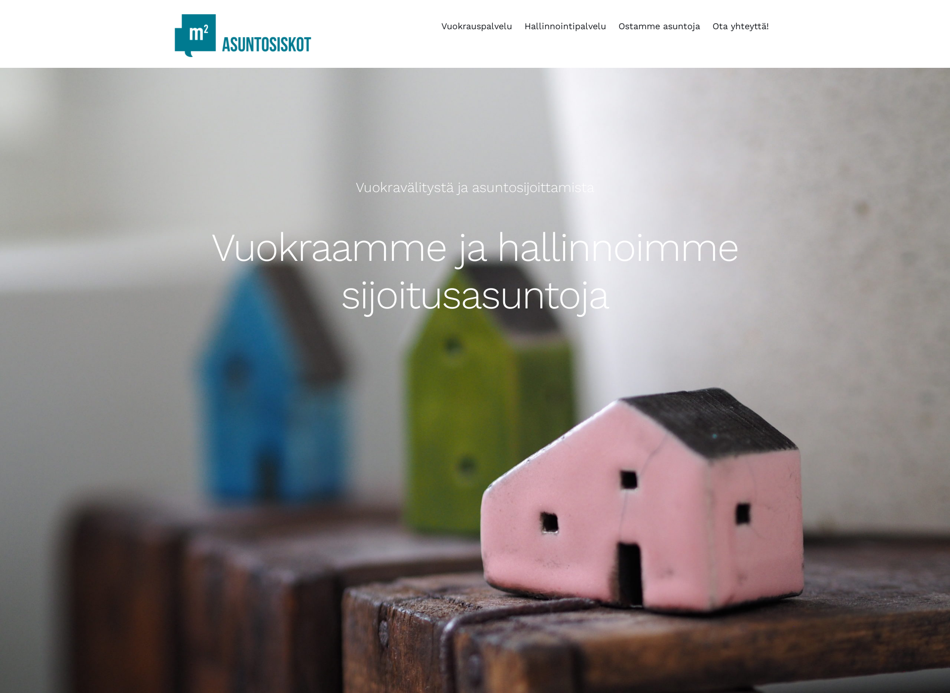 Screenshot for asuntosiskot.fi