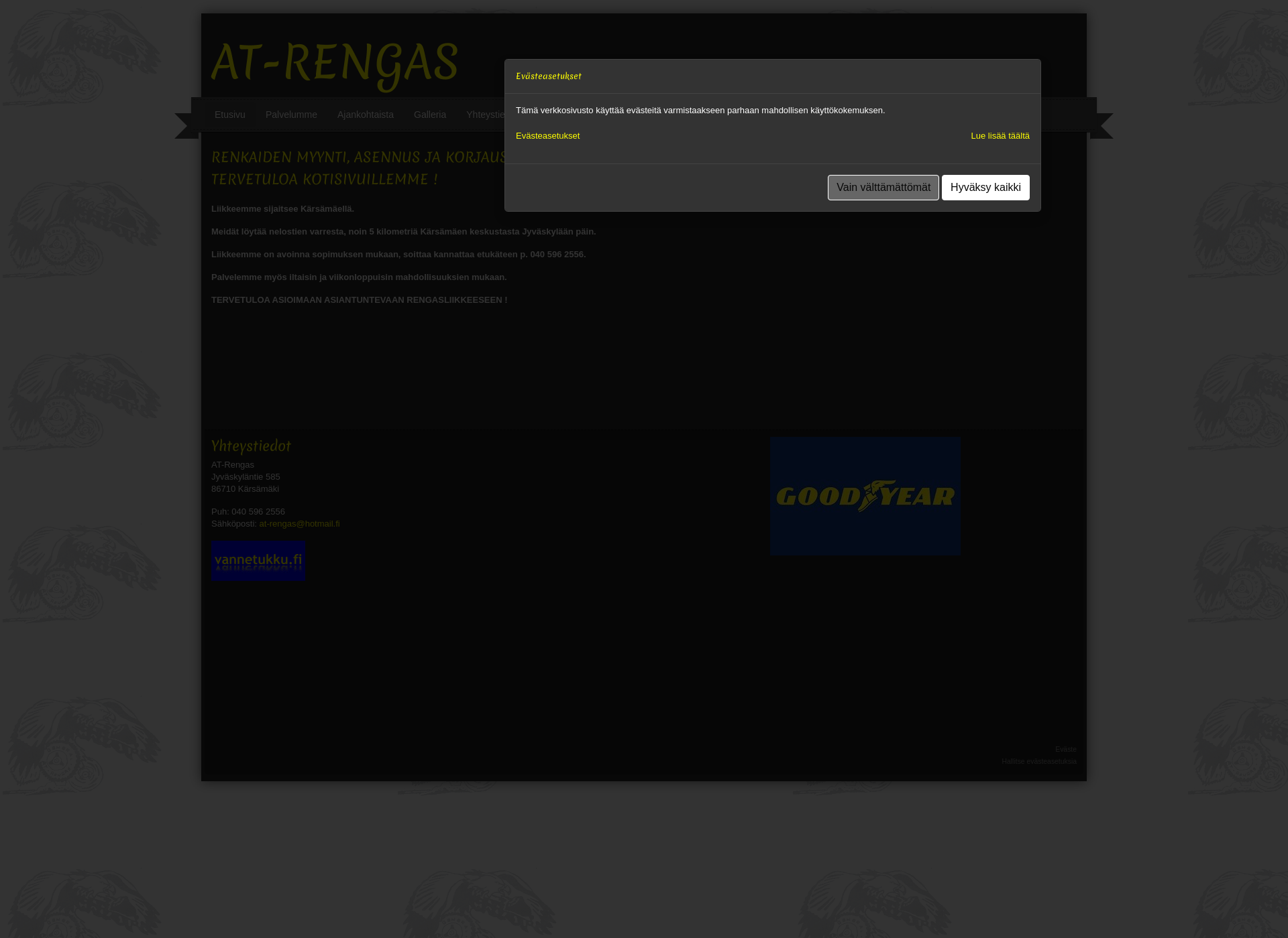 Screenshot for at-rengas.fi