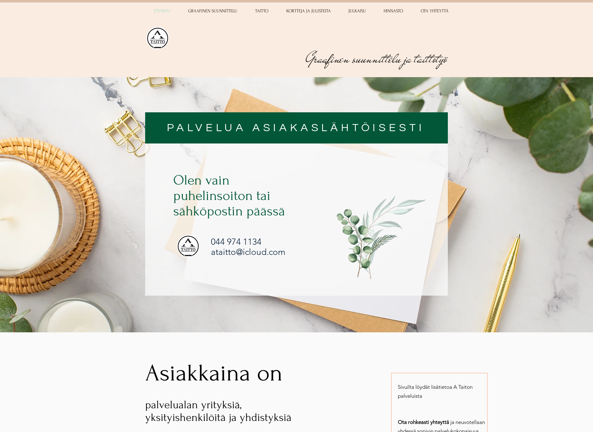 Screenshot for ataitto.fi