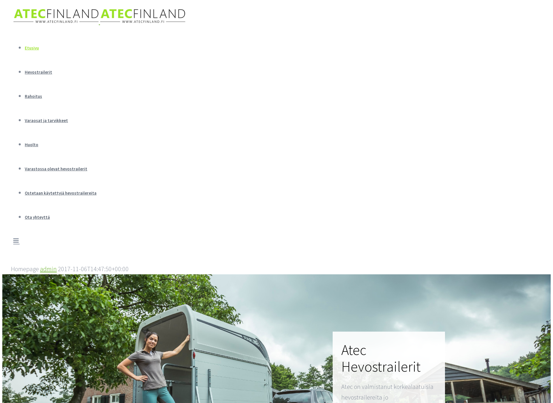 Screenshot for atecfinland.fi