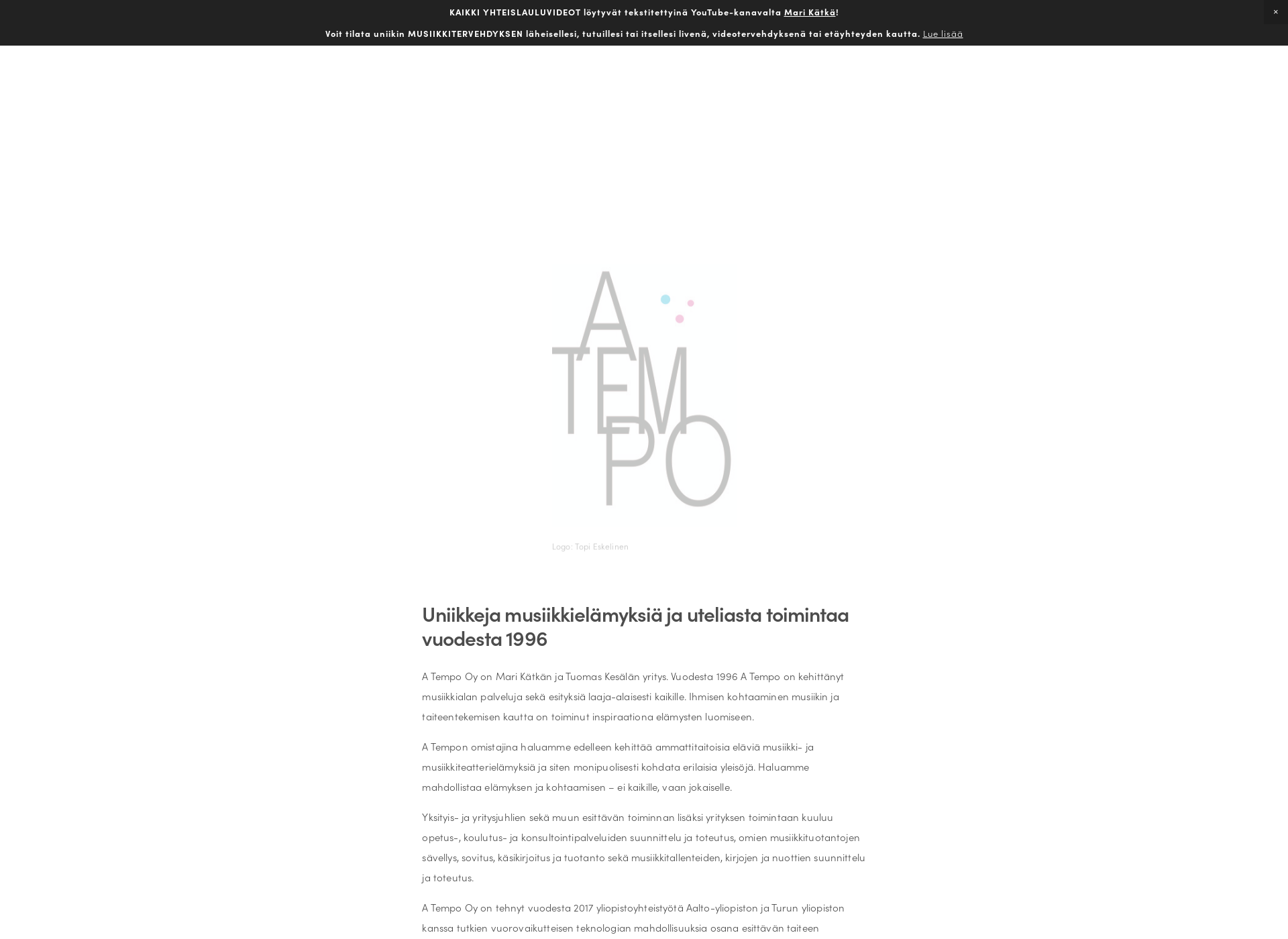 Screenshot for atempo.fi