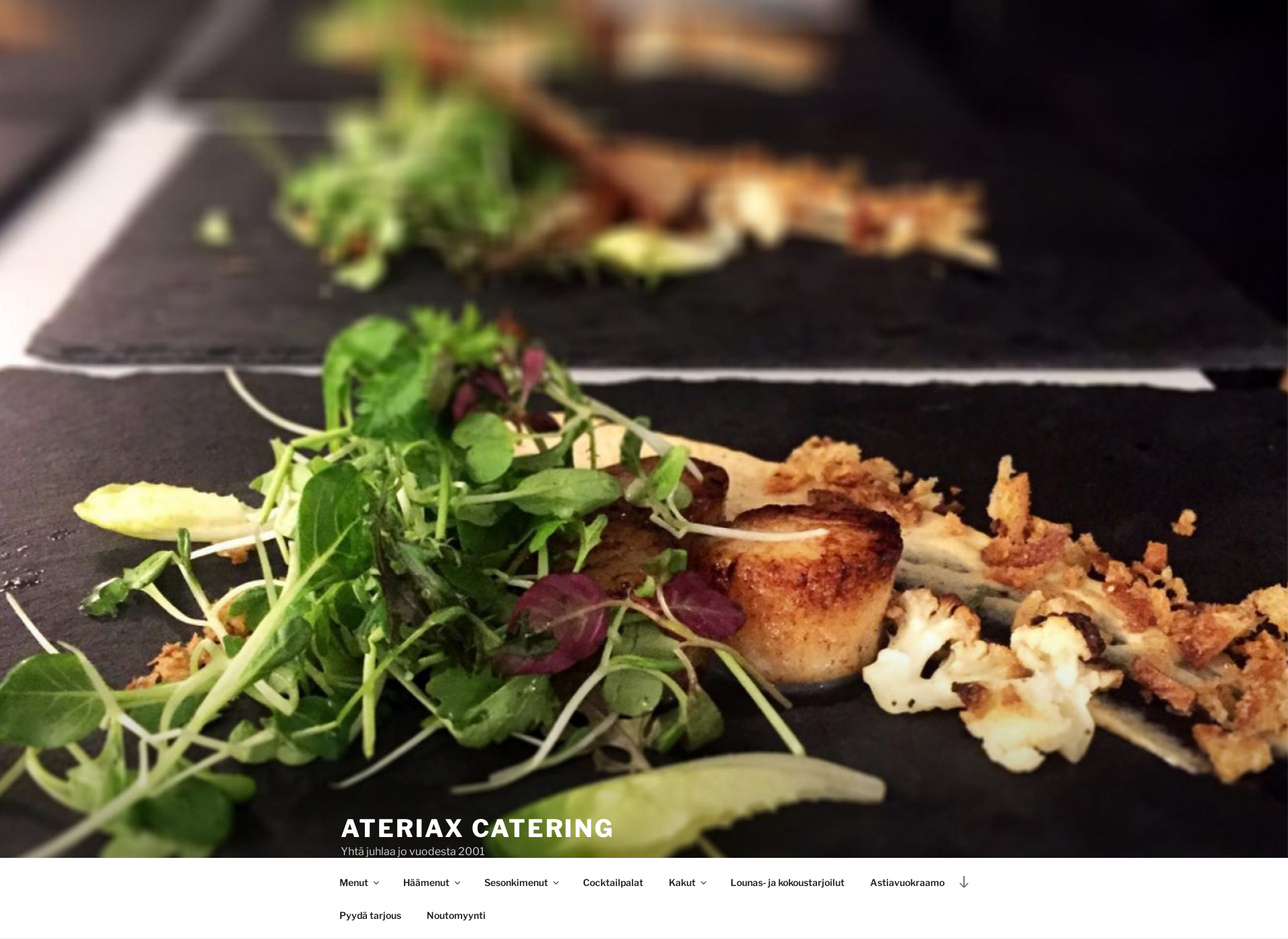 Skärmdump för ateriax.fi