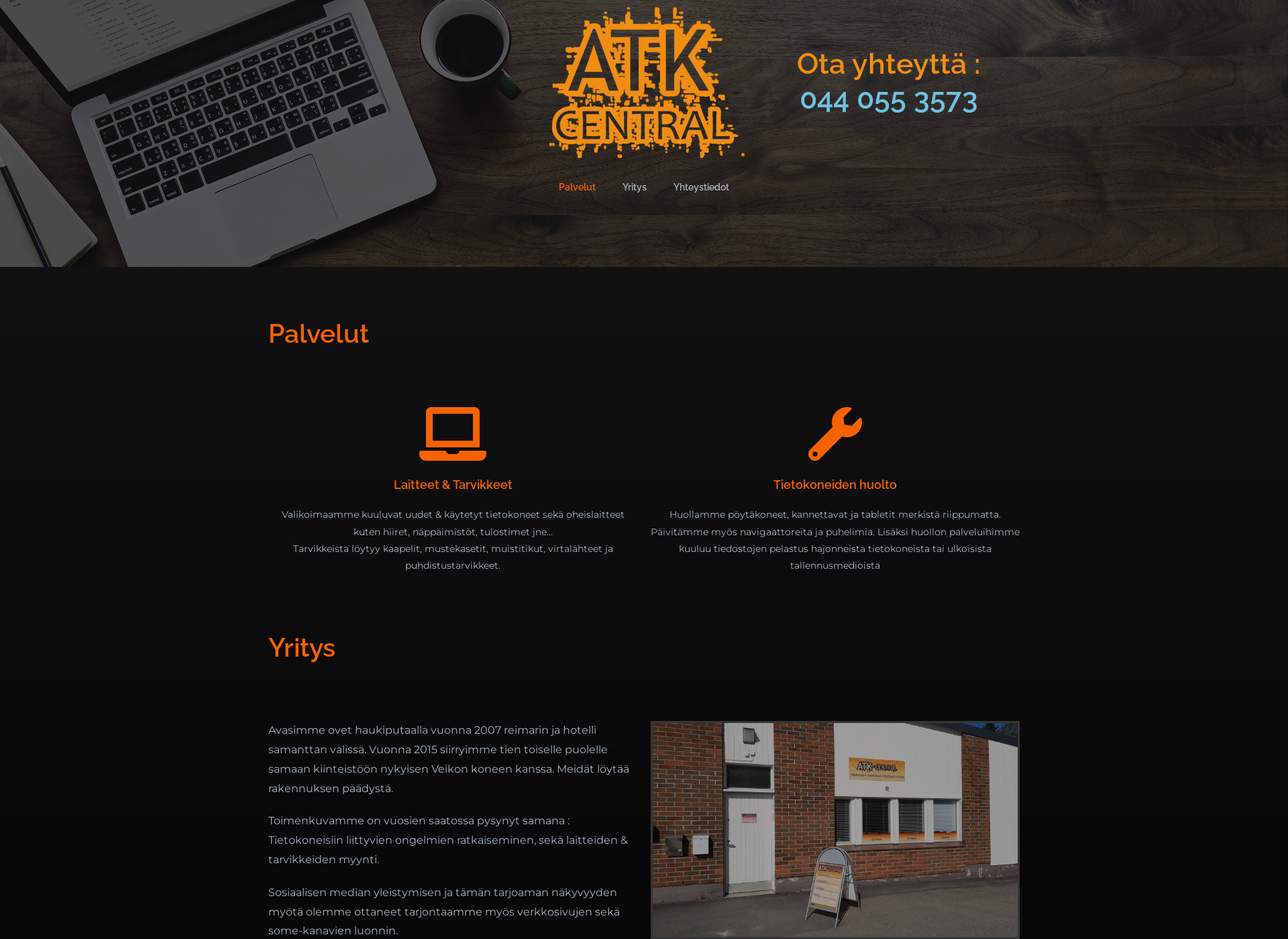 Screenshot for atk-central.fi