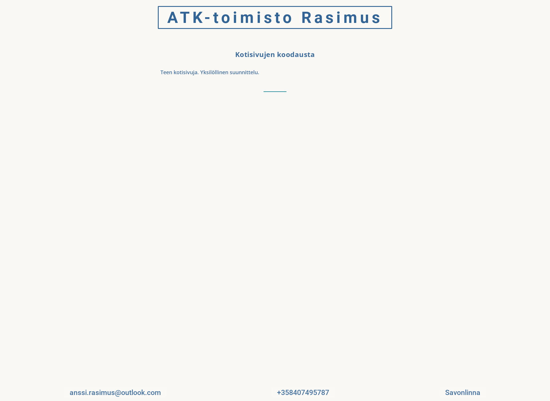 Skärmdump för atktoimistorasimus.fi