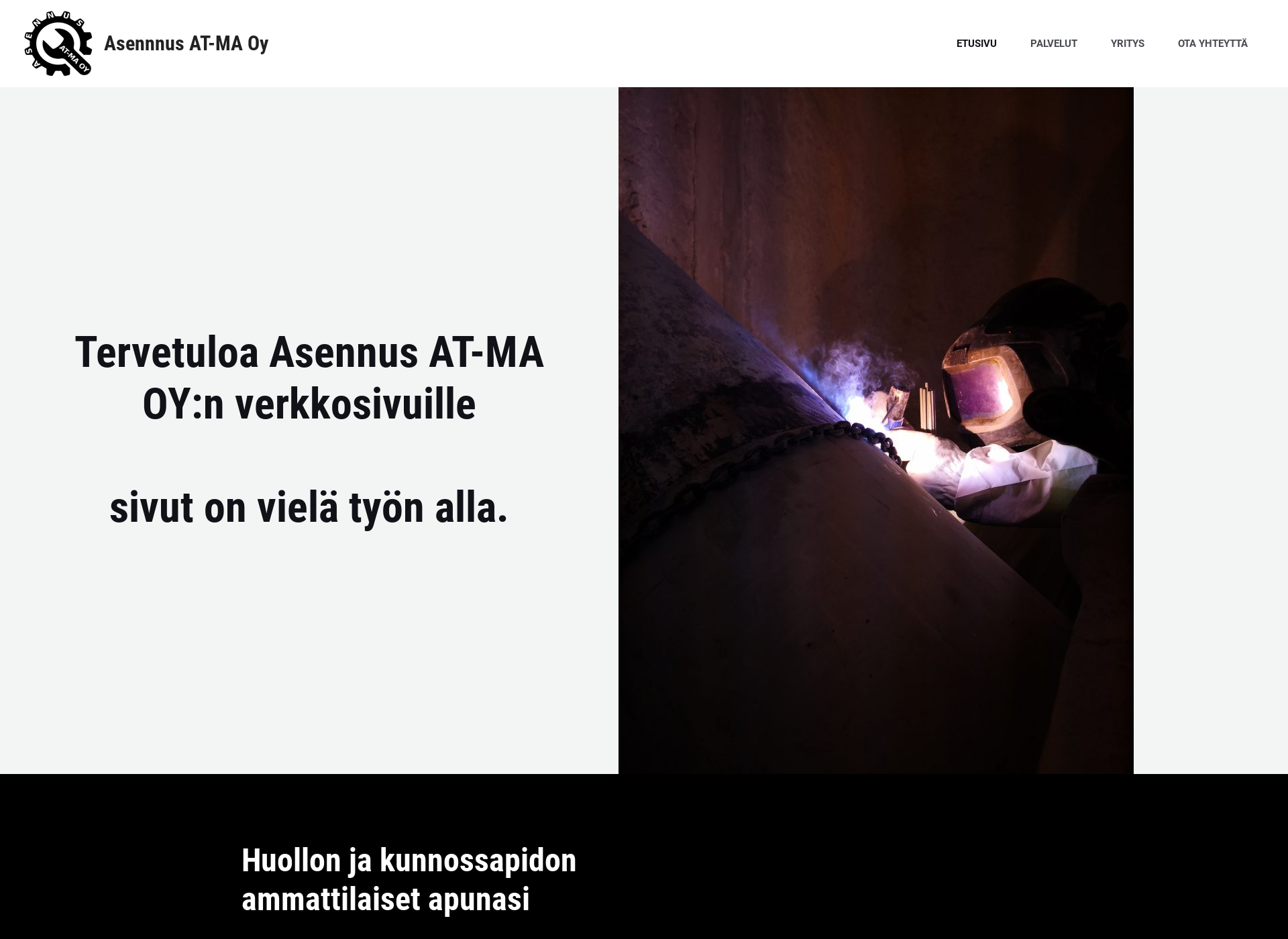 Skärmdump för atma.fi