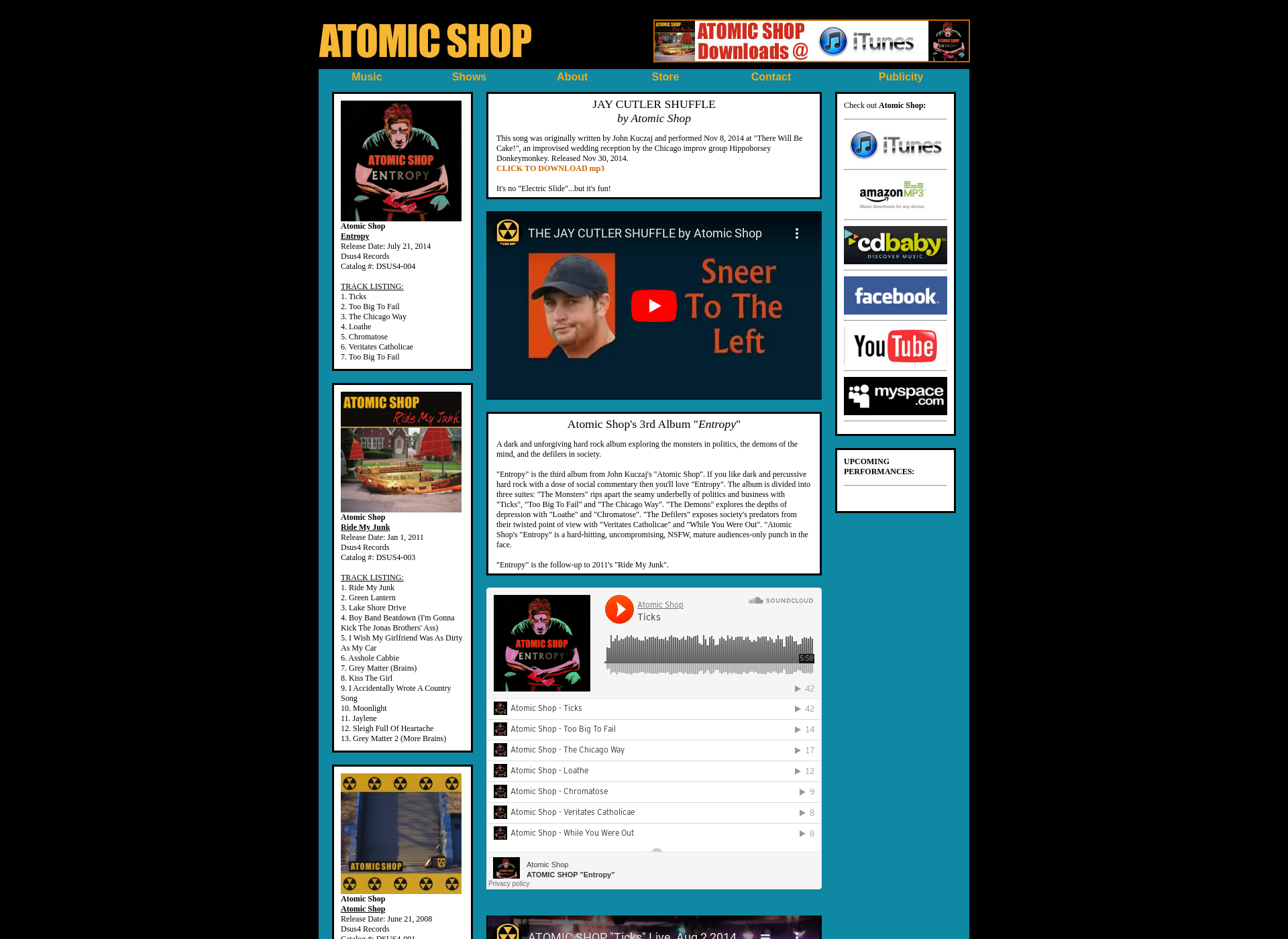 Skärmdump för atomicshop.net