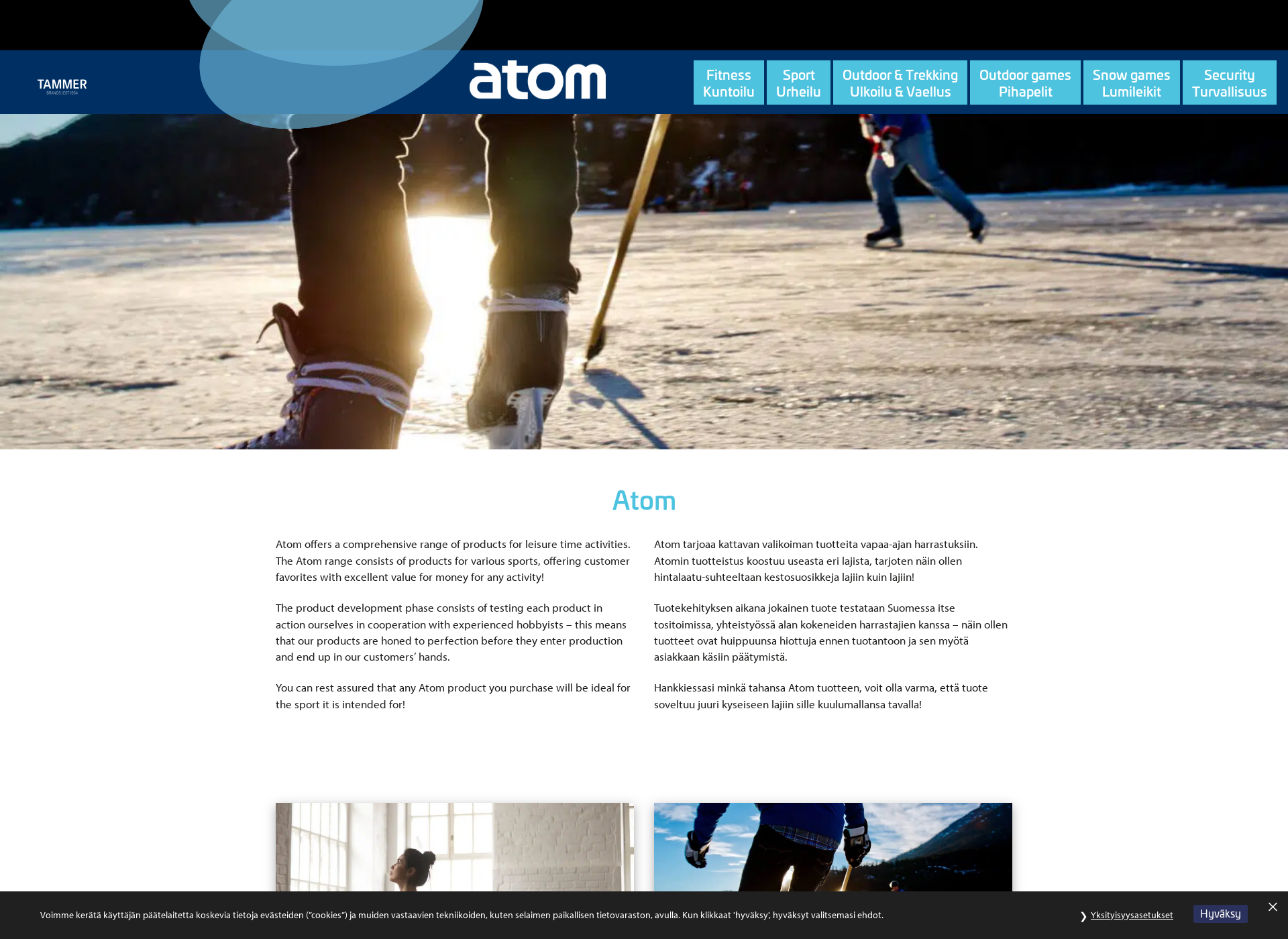 Screenshot for atomproducts.fi