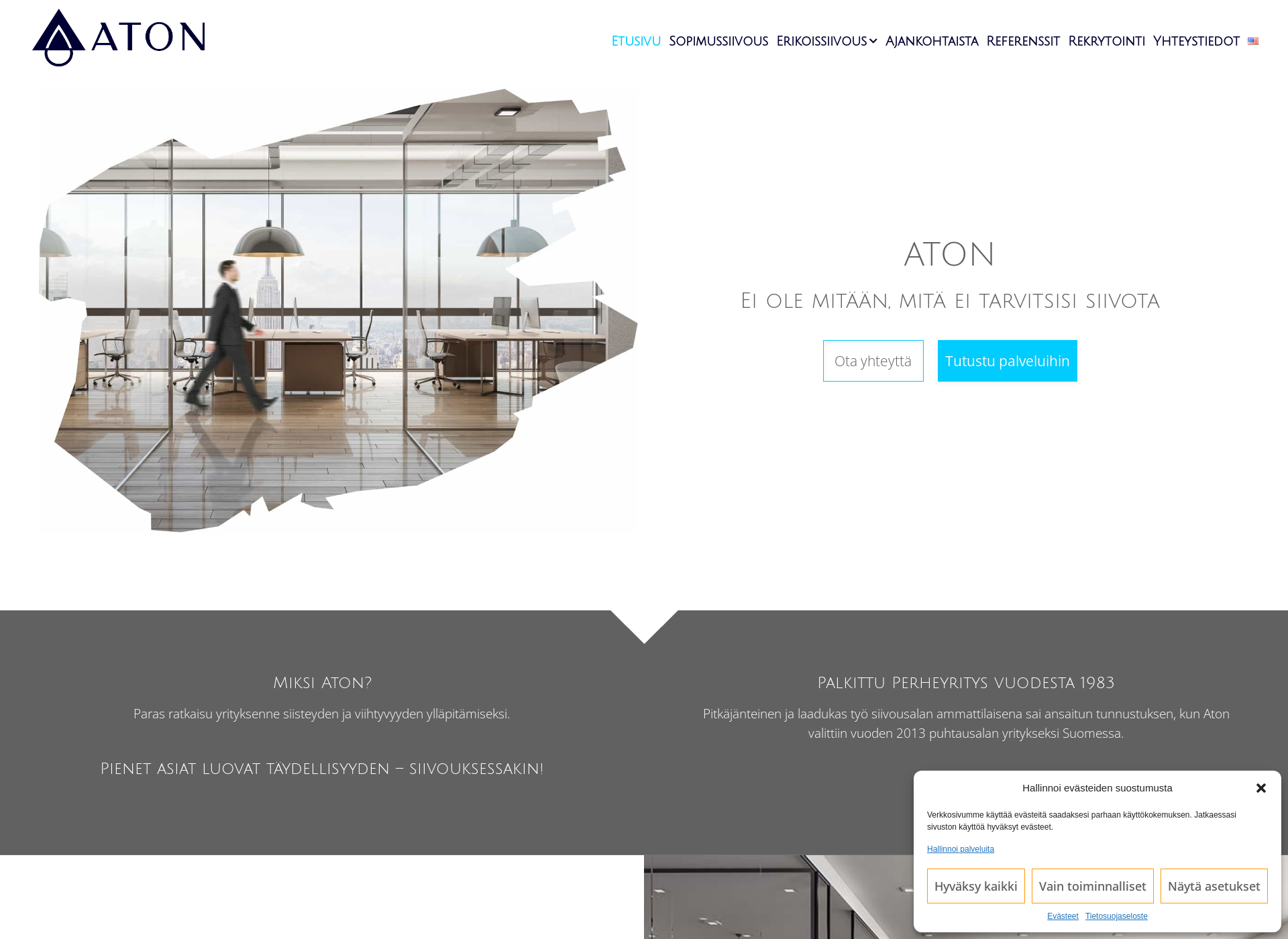 Screenshot for aton.fi
