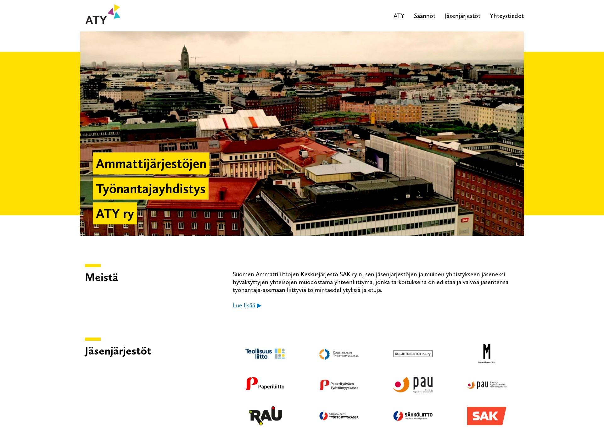 Screenshot for atyry.fi