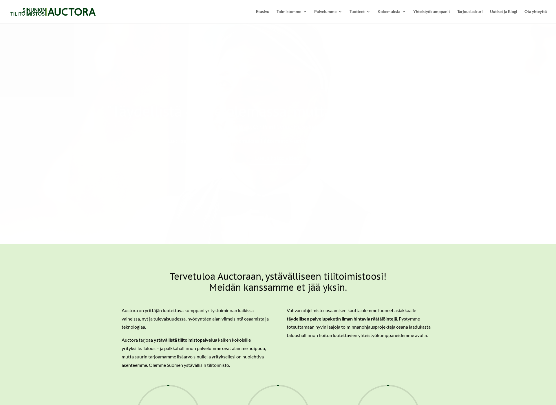 Screenshot for auctora.fi