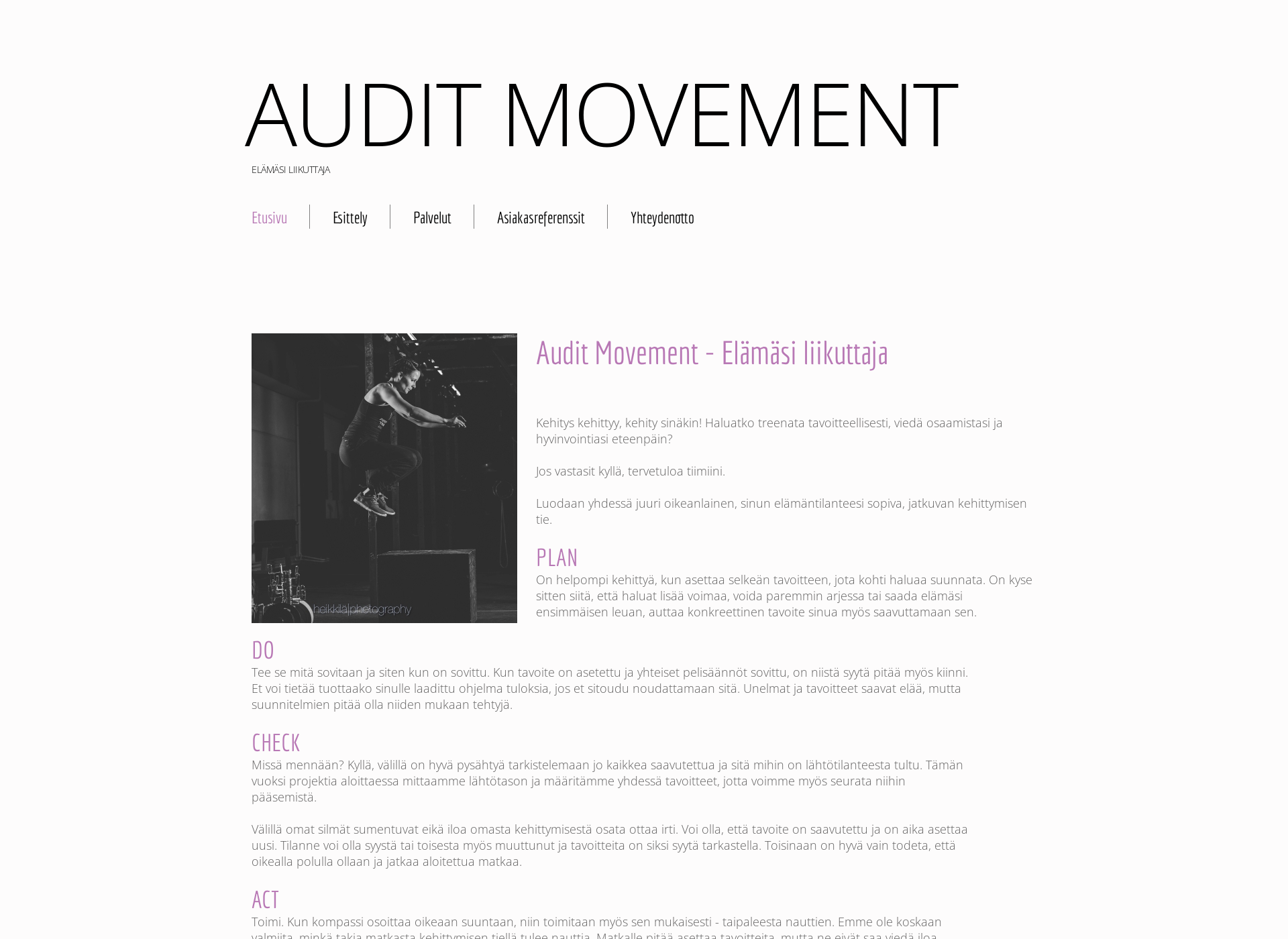 Screenshot for auditmovement.fi