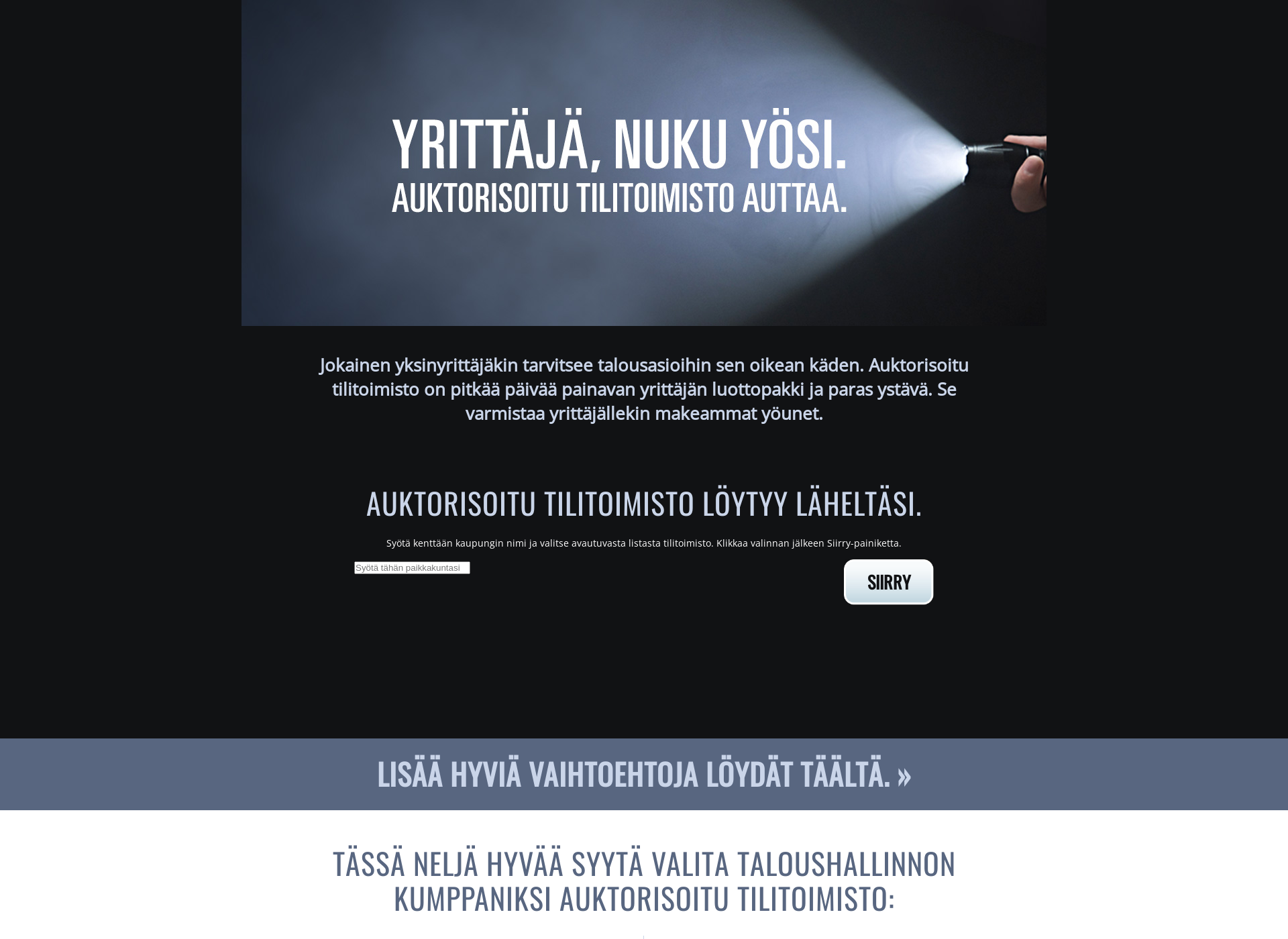 Screenshot for auktorisoitu.fi