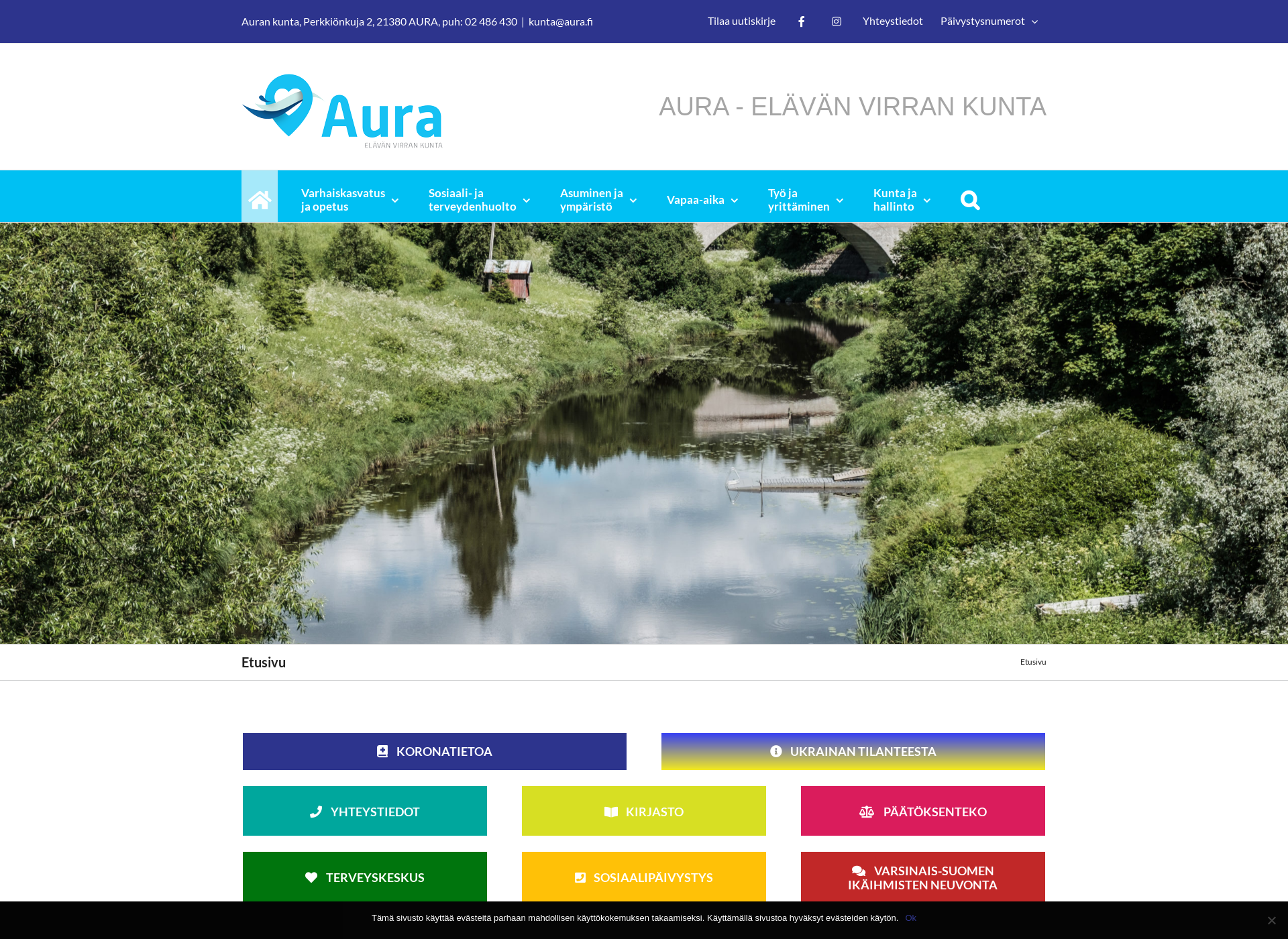 Screenshot for aura.fi