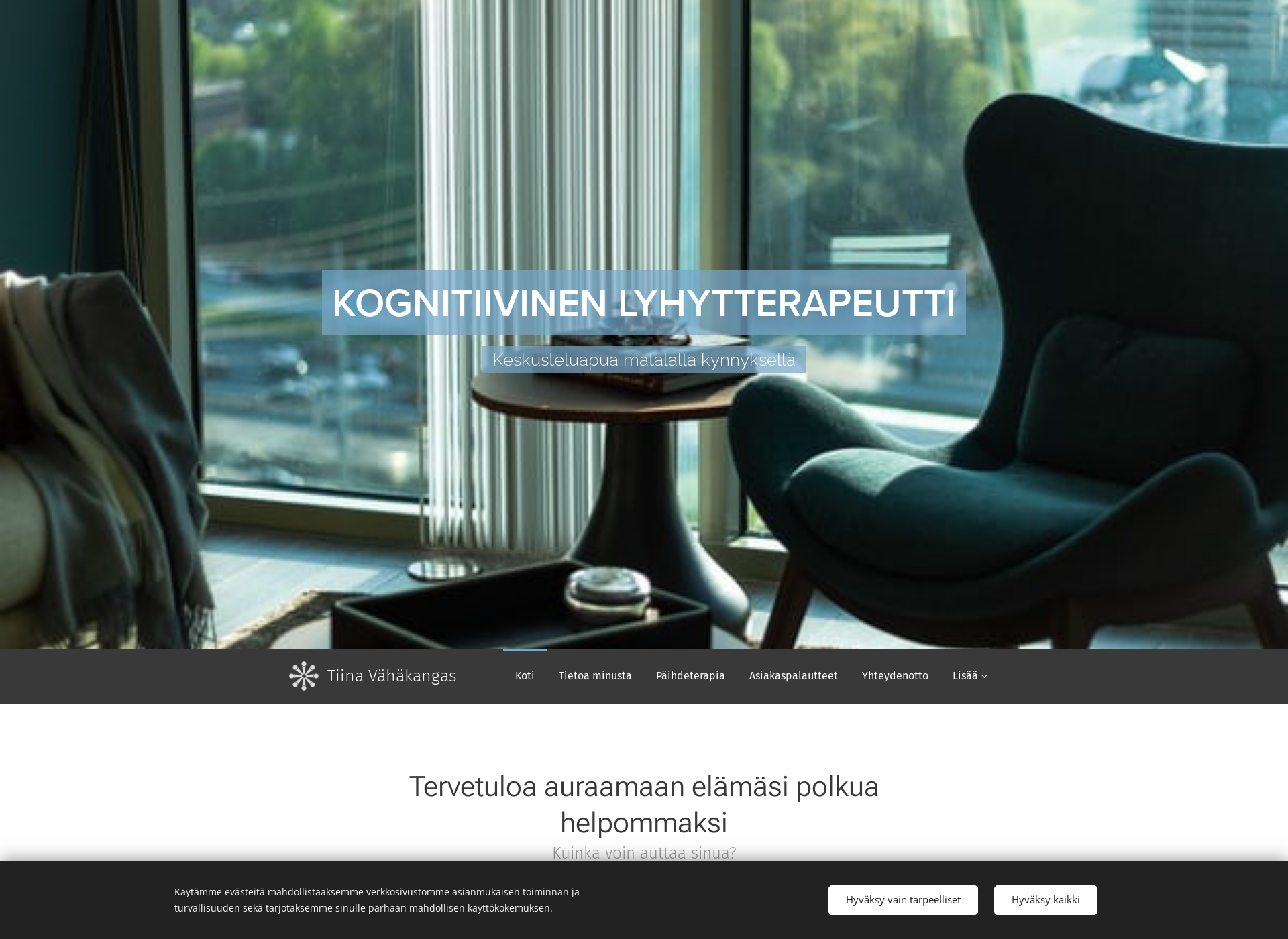 Skärmdump för auraava.fi