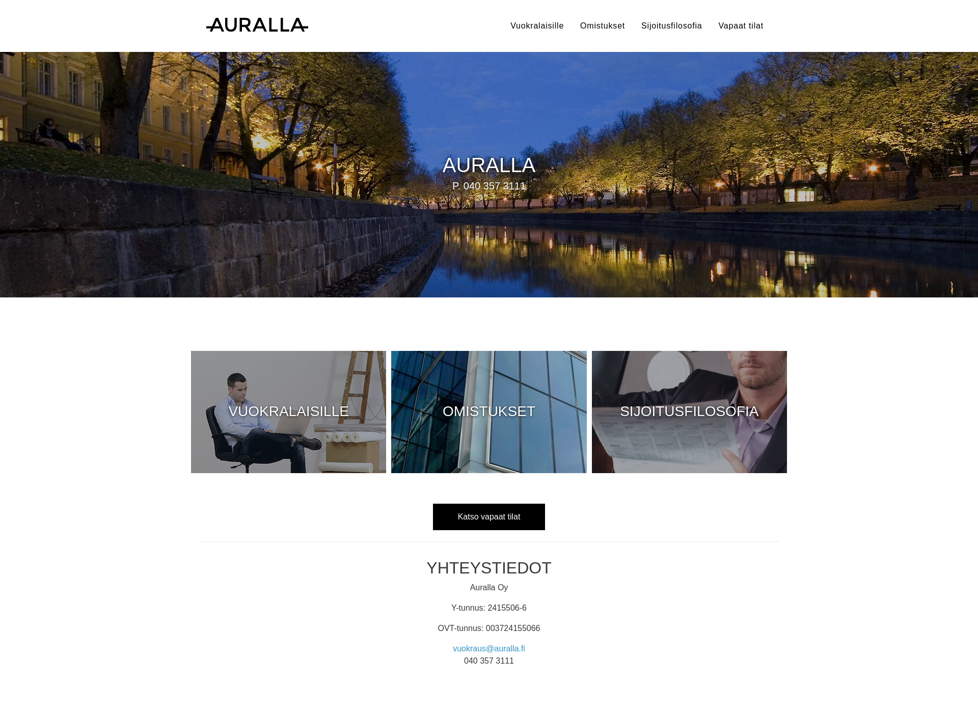 Screenshot for auralla.fi