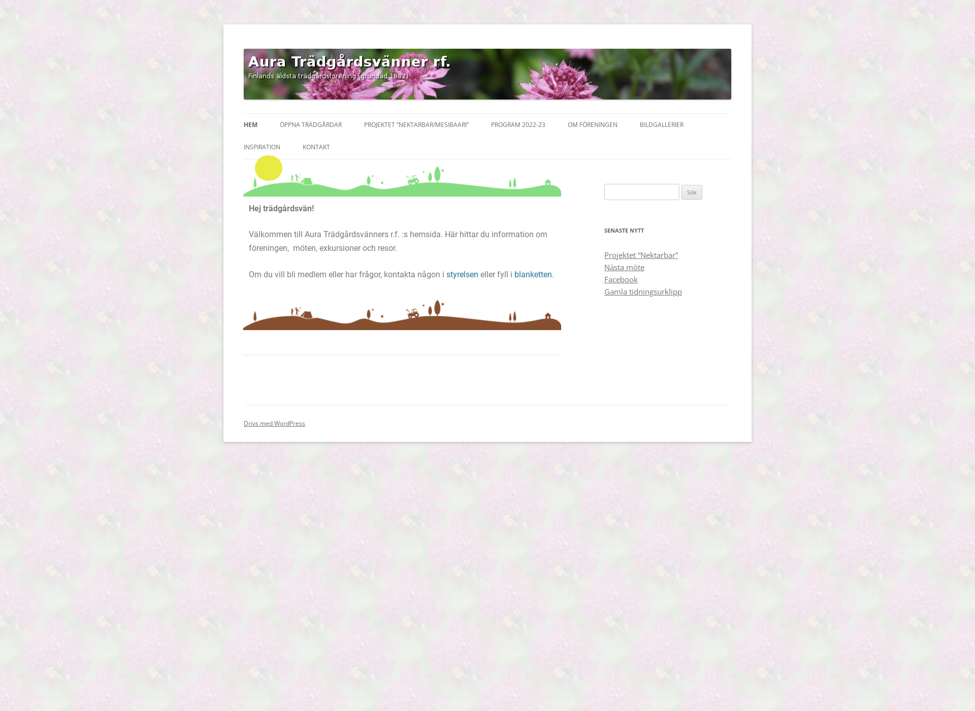 Screenshot for auratradgardsvanner.fi