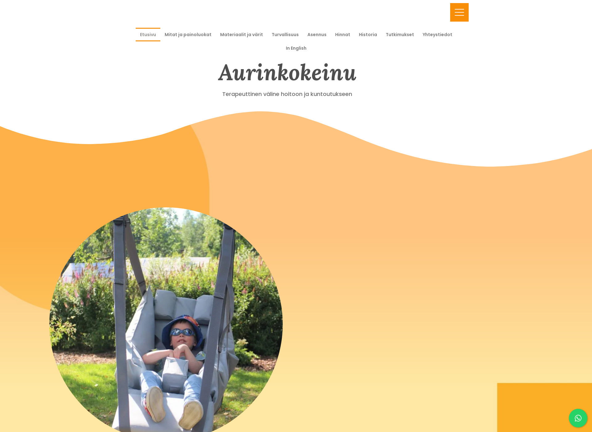 Screenshot for aurinkokeinu.fi