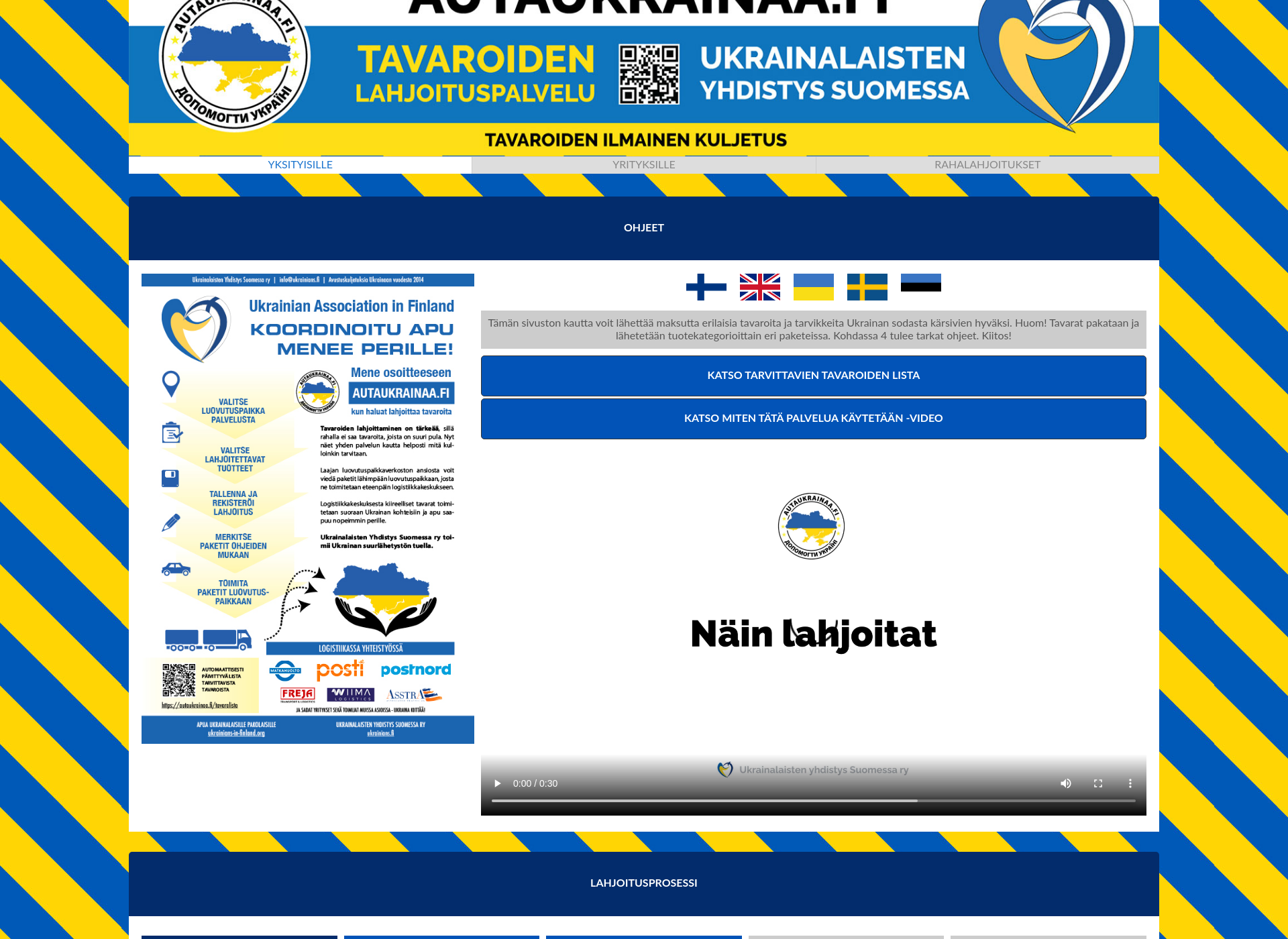 Screenshot for autaukrainaa.fi