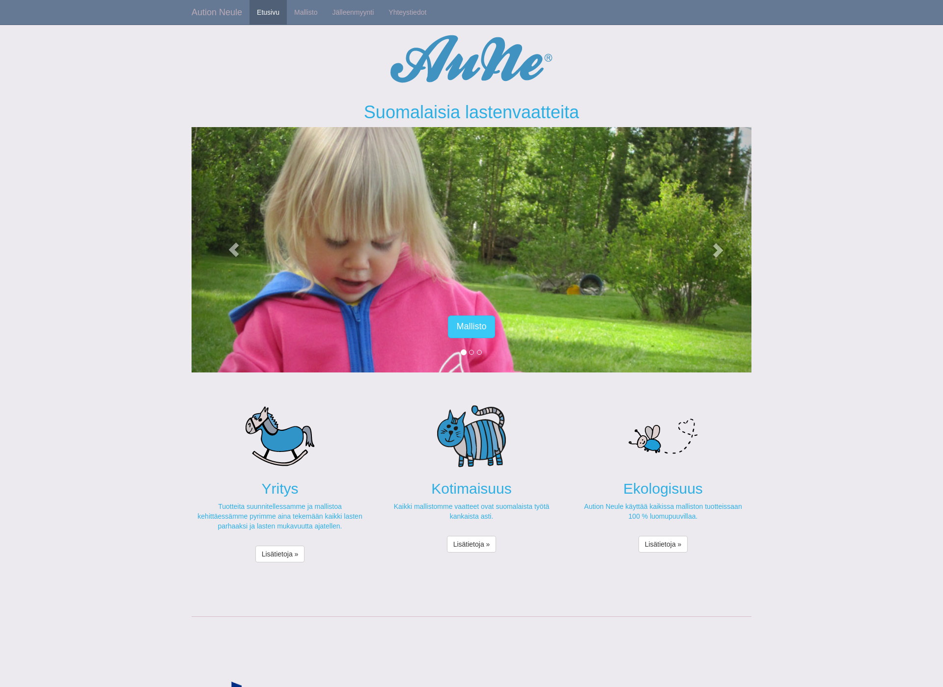 Screenshot for autionneule.fi