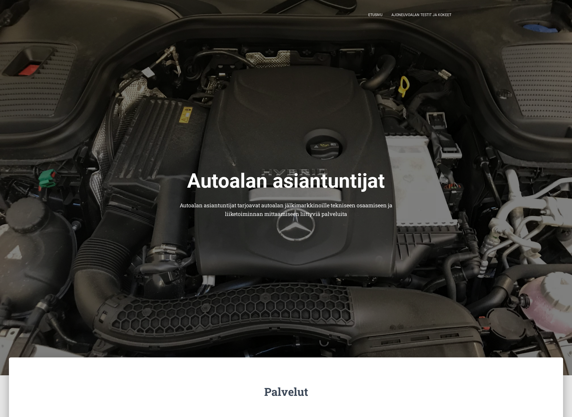 Screenshot for autoalanasiantuntijat.fi