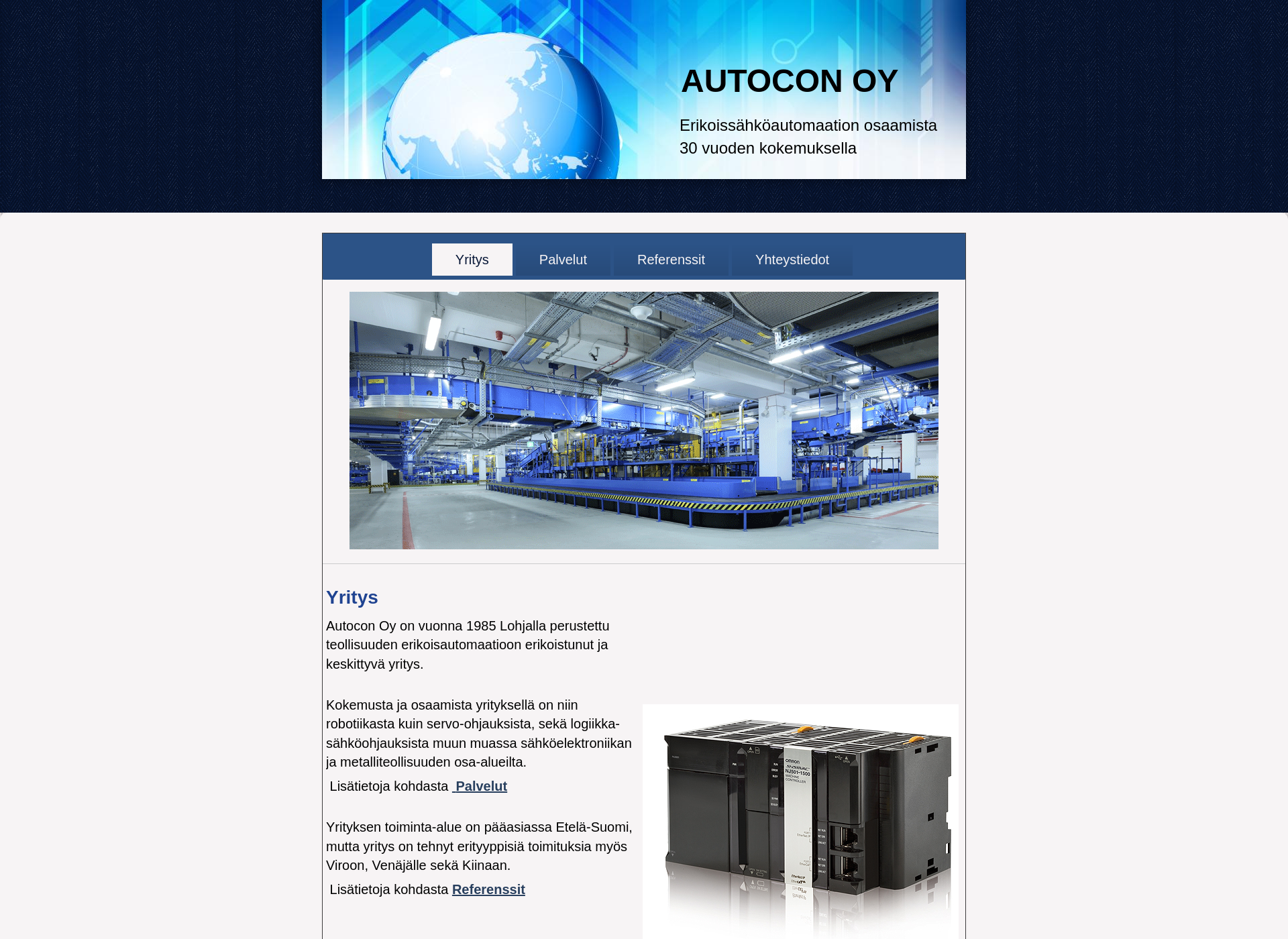 Screenshot for autocon.fi
