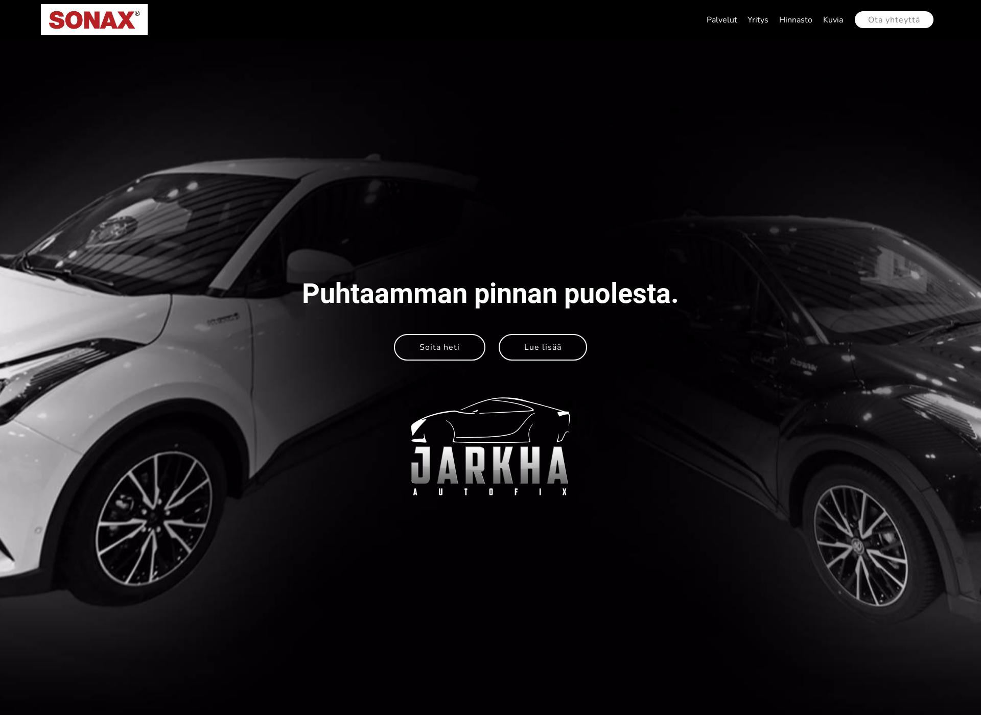 Screenshot for autofixjarkha.fi