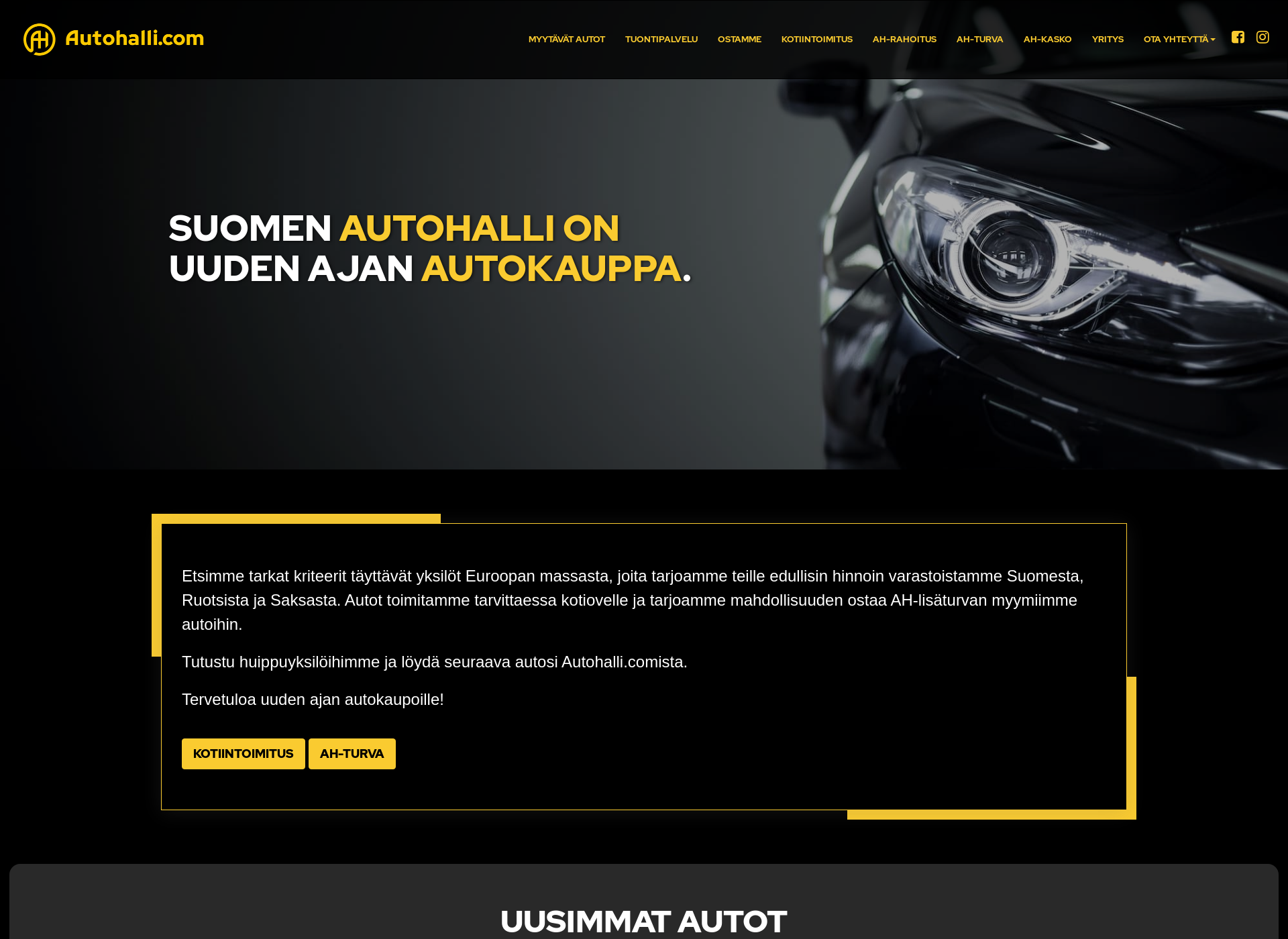 Screenshot for autohalli.com
