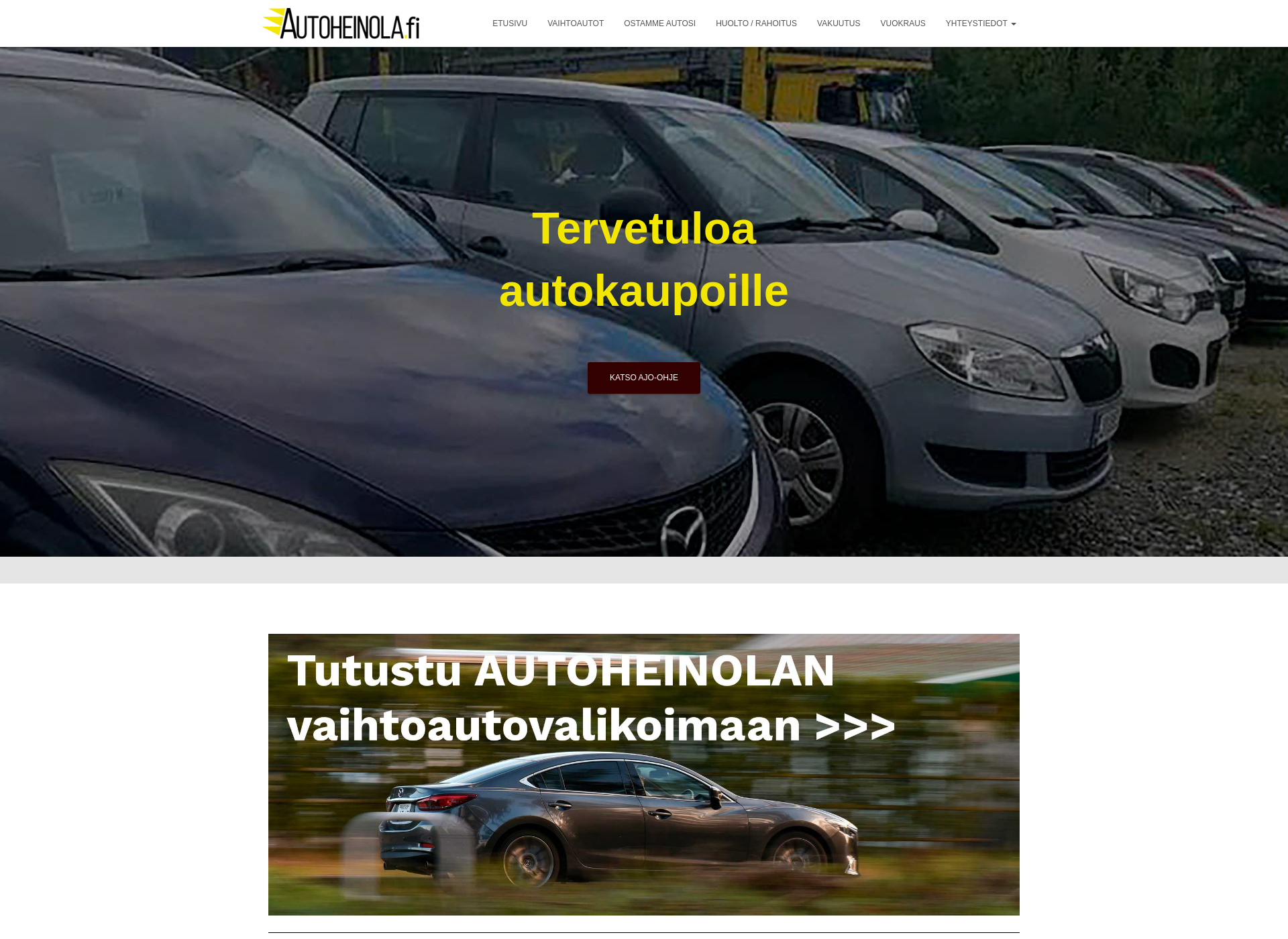 Screenshot for autoheinola.fi