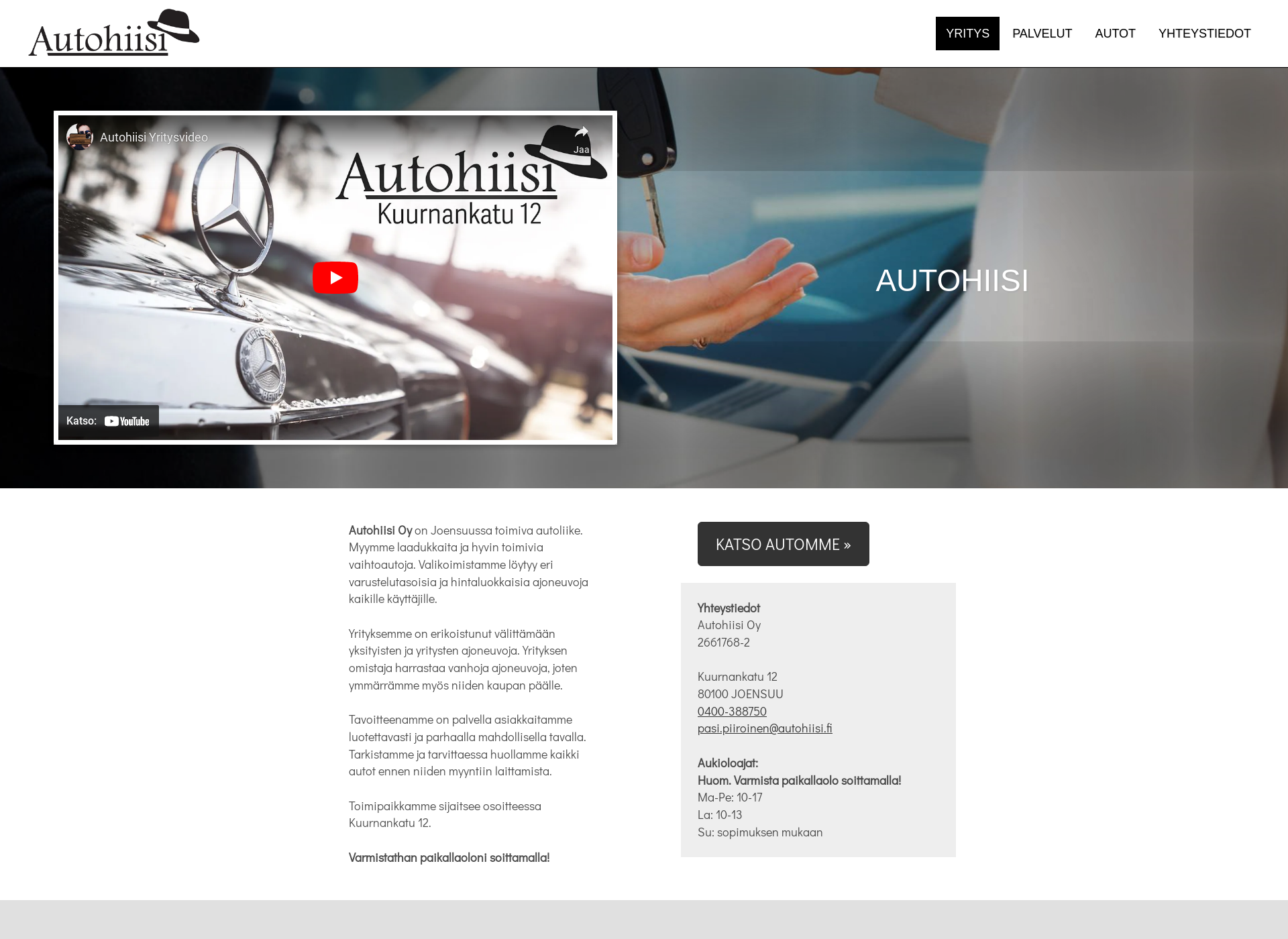 Screenshot for autohiisi.fi