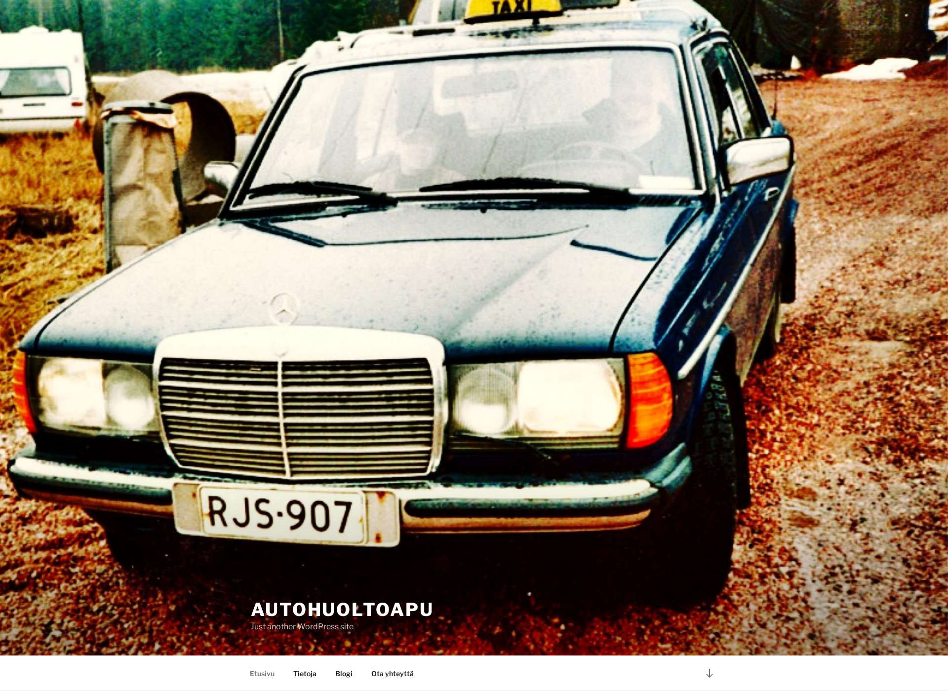 Screenshot for autohuoltoapu.fi