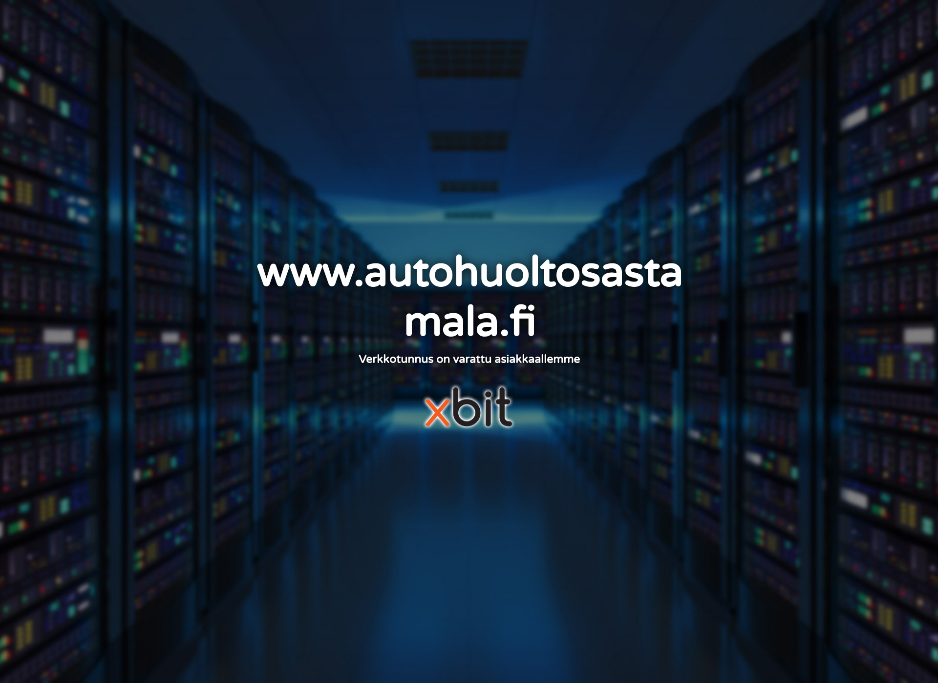 Skärmdump för autohuoltosastamala.fi