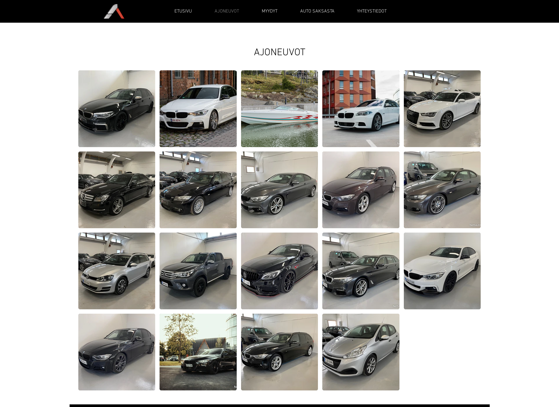 Screenshot for autohus.fi