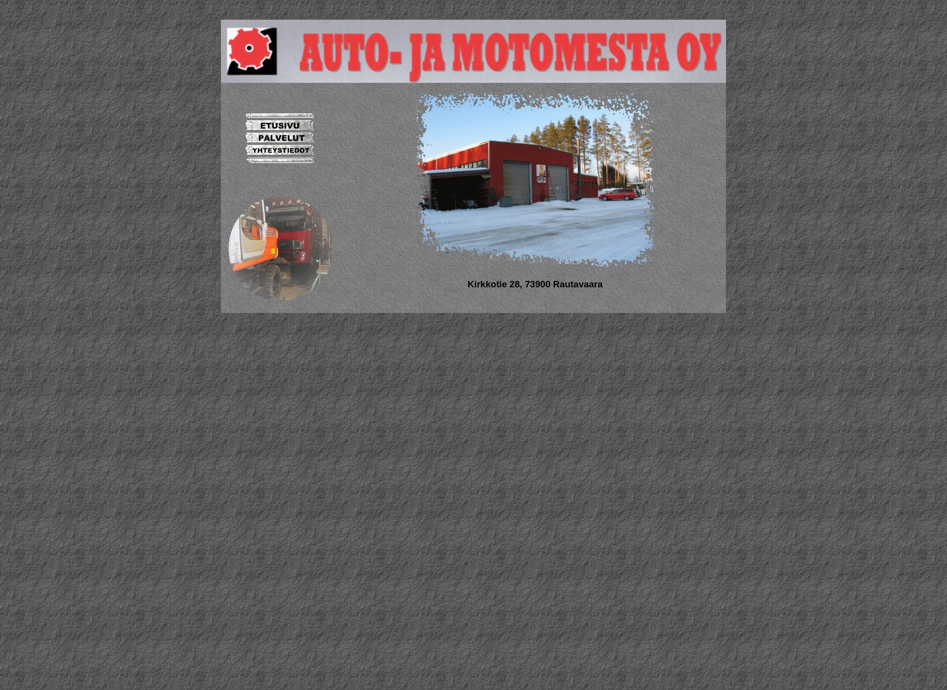 Skärmdump för autojamotomesta.fi