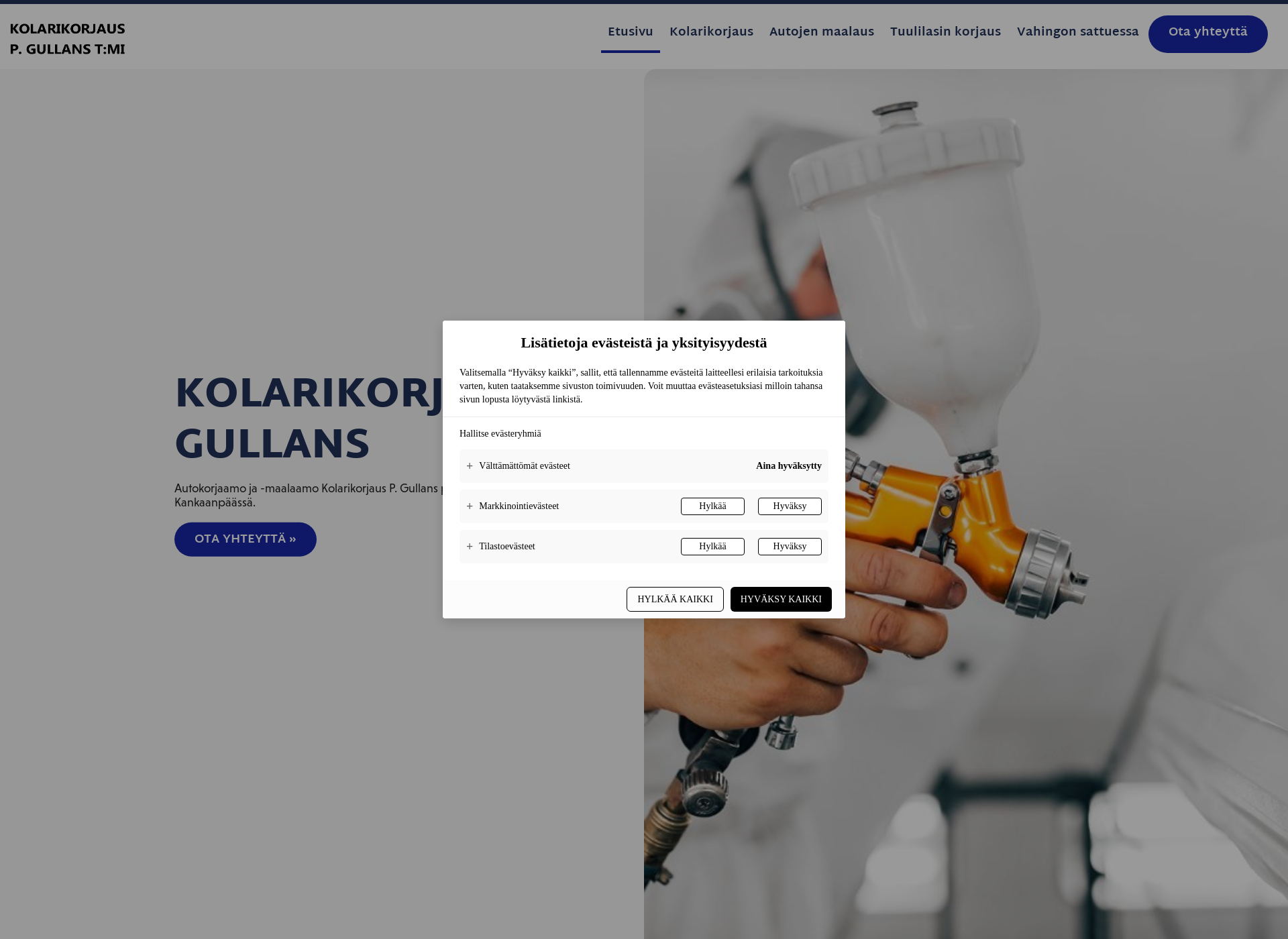 Screenshot for autojenkolarikorjaus.fi