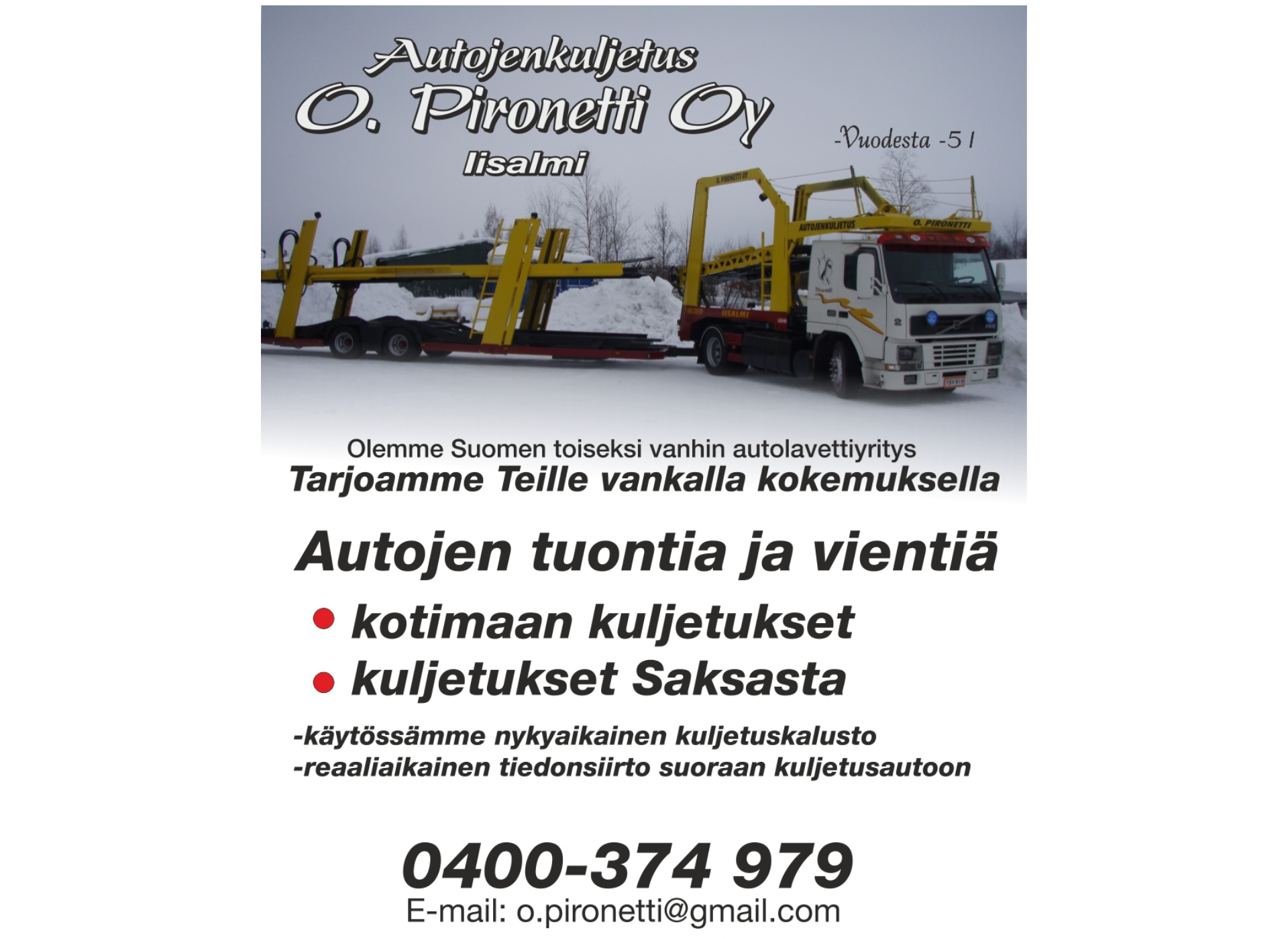 Screenshot for autojenkuljetus.fi