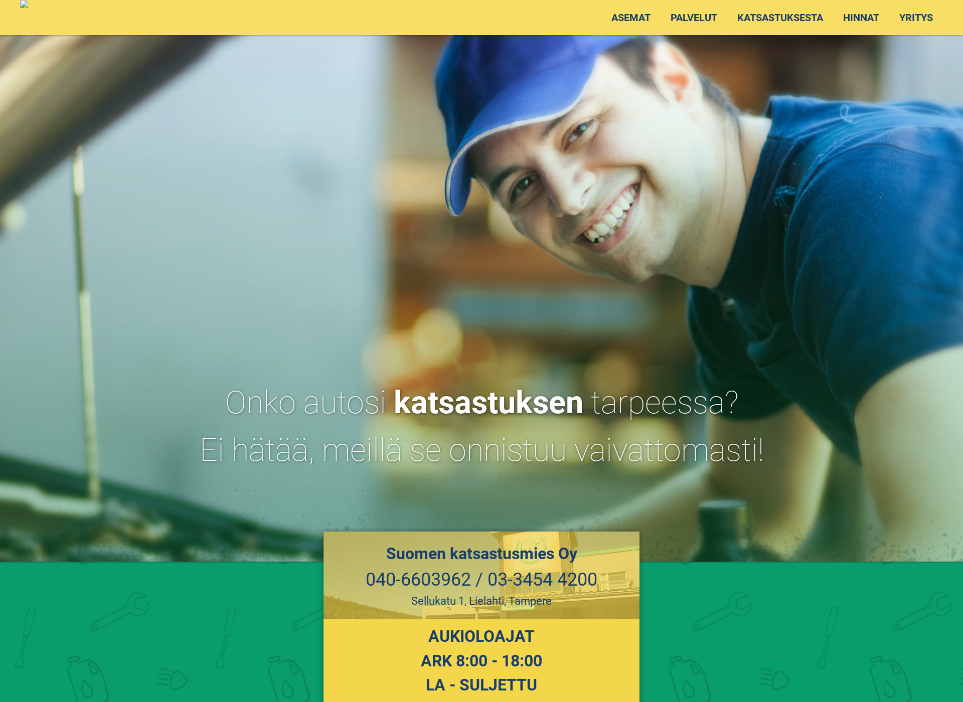 Screenshot for autokatsastuscenter.fi