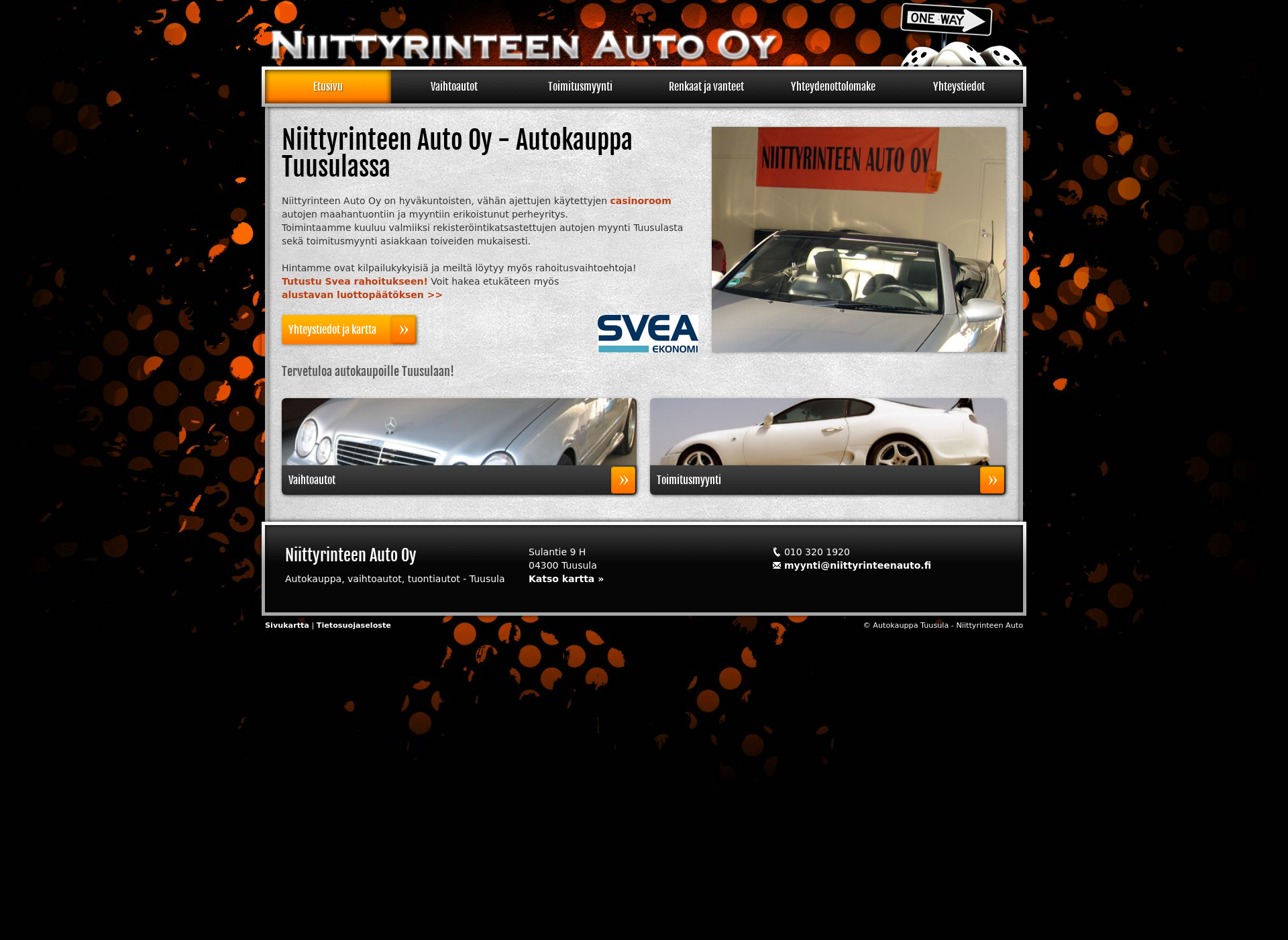 Skärmdump för autokauppatuusula.fi