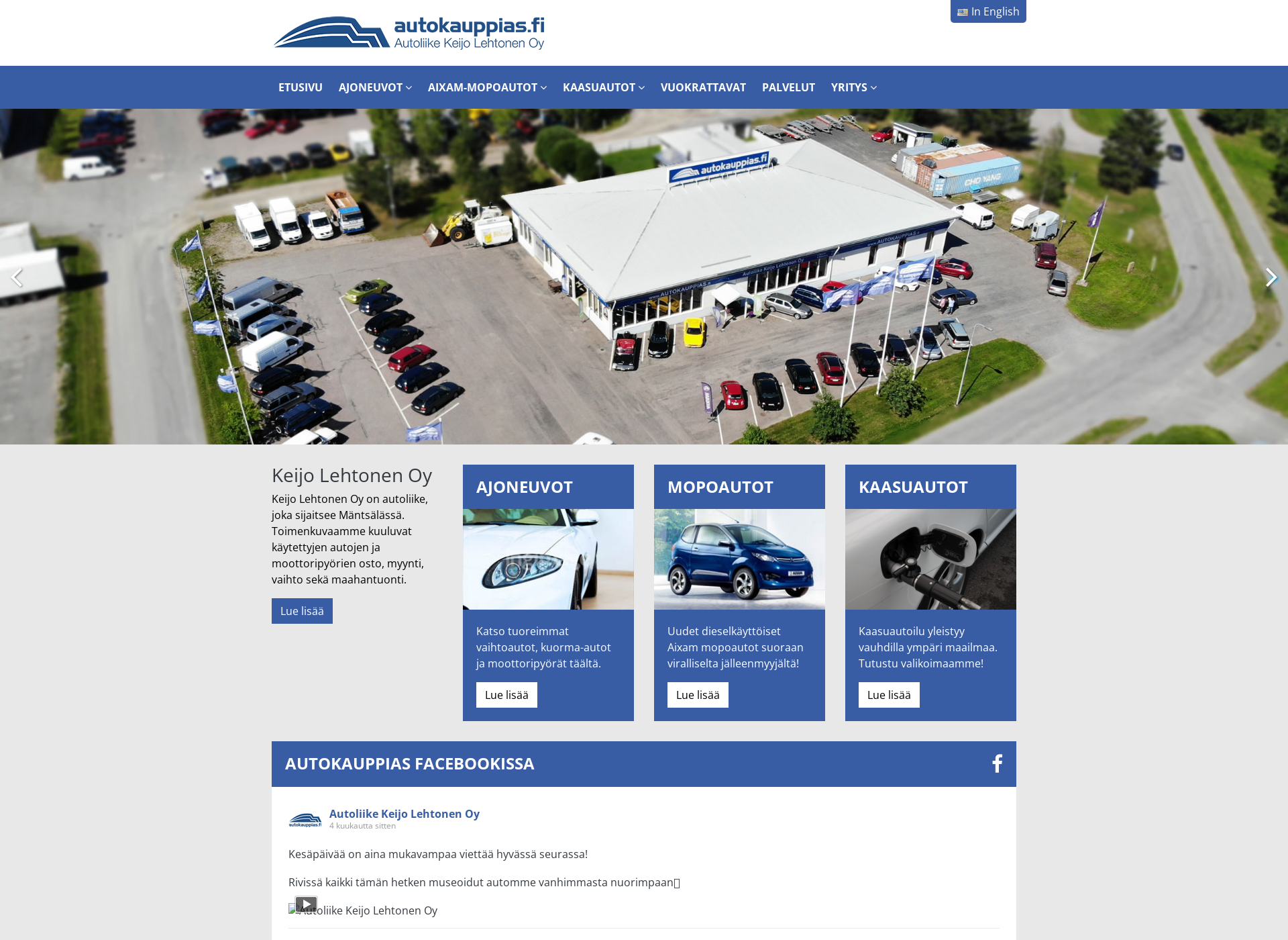 Screenshot for autokauppias.fi