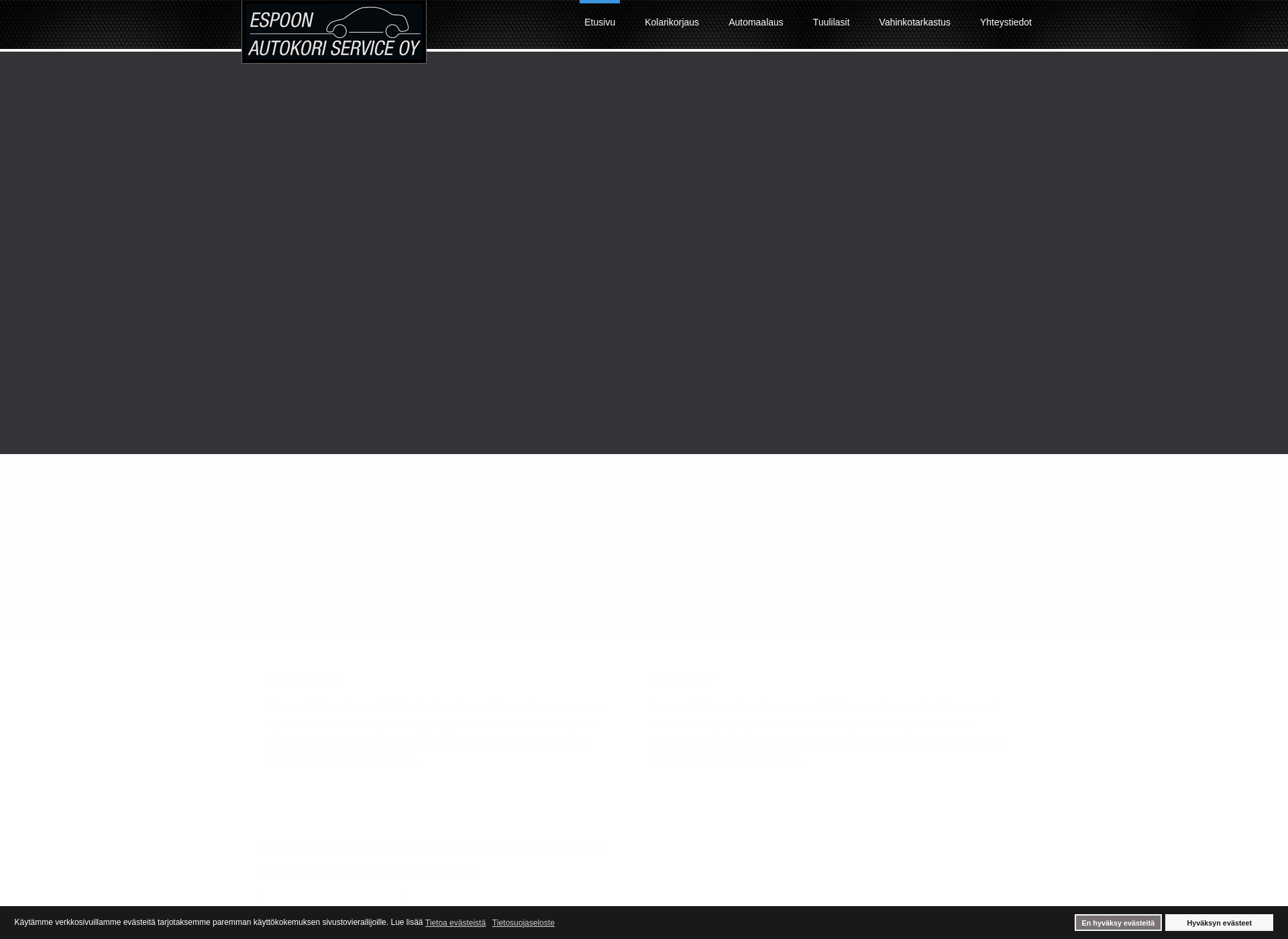Screenshot for autokoriservice.fi