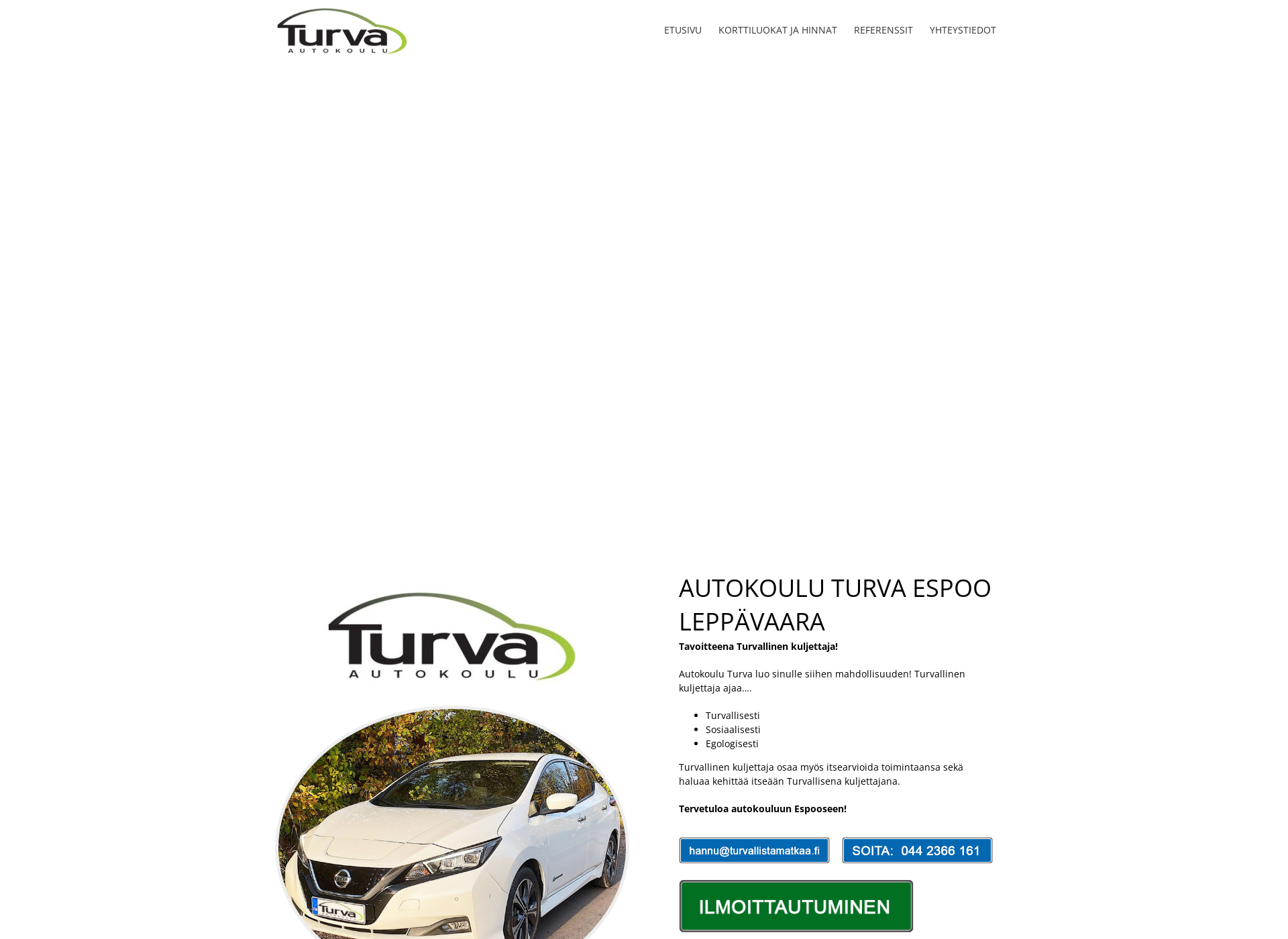 Screenshot for autokouluturva.fi