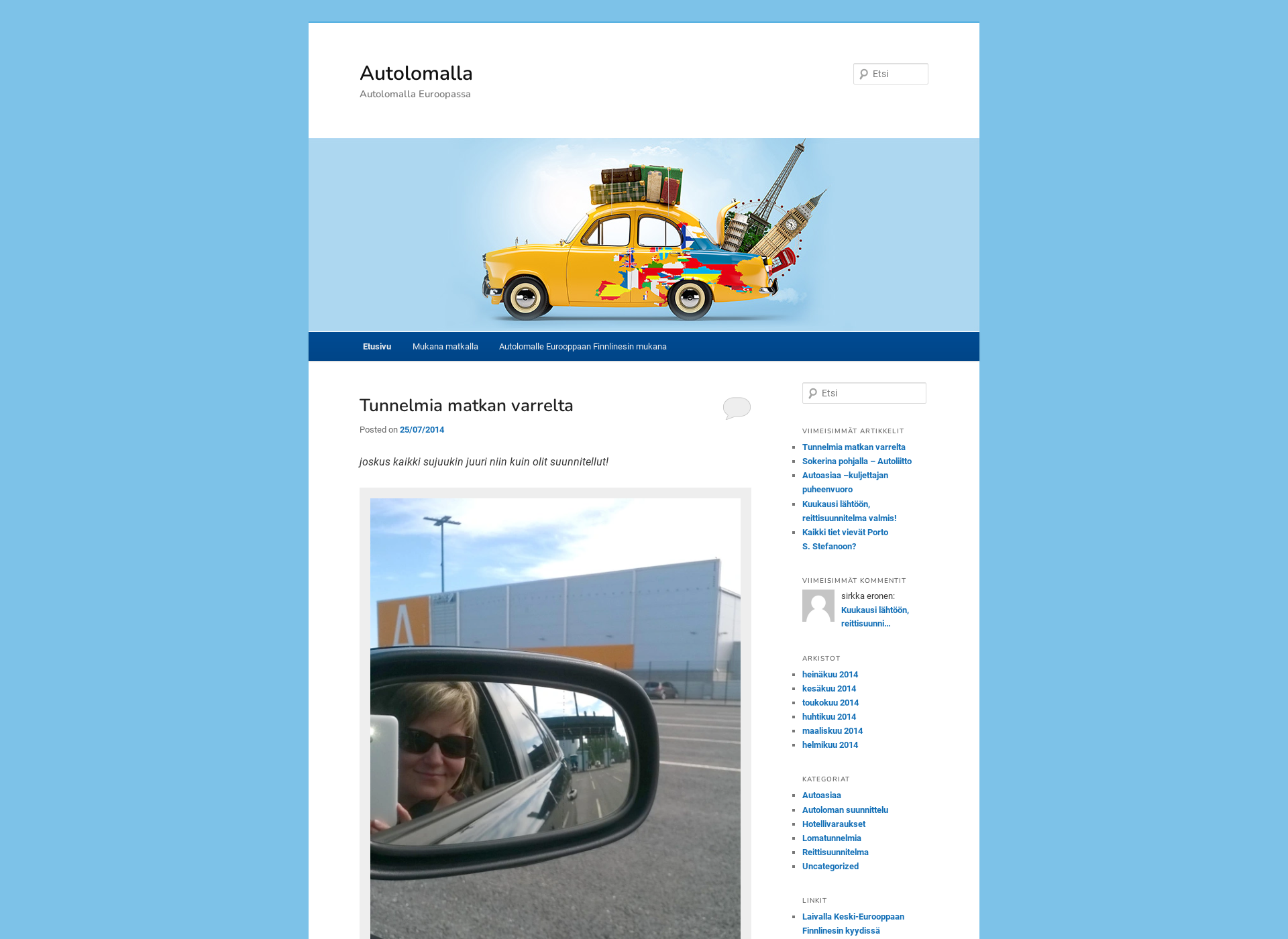 Screenshot for autolomalla.fi