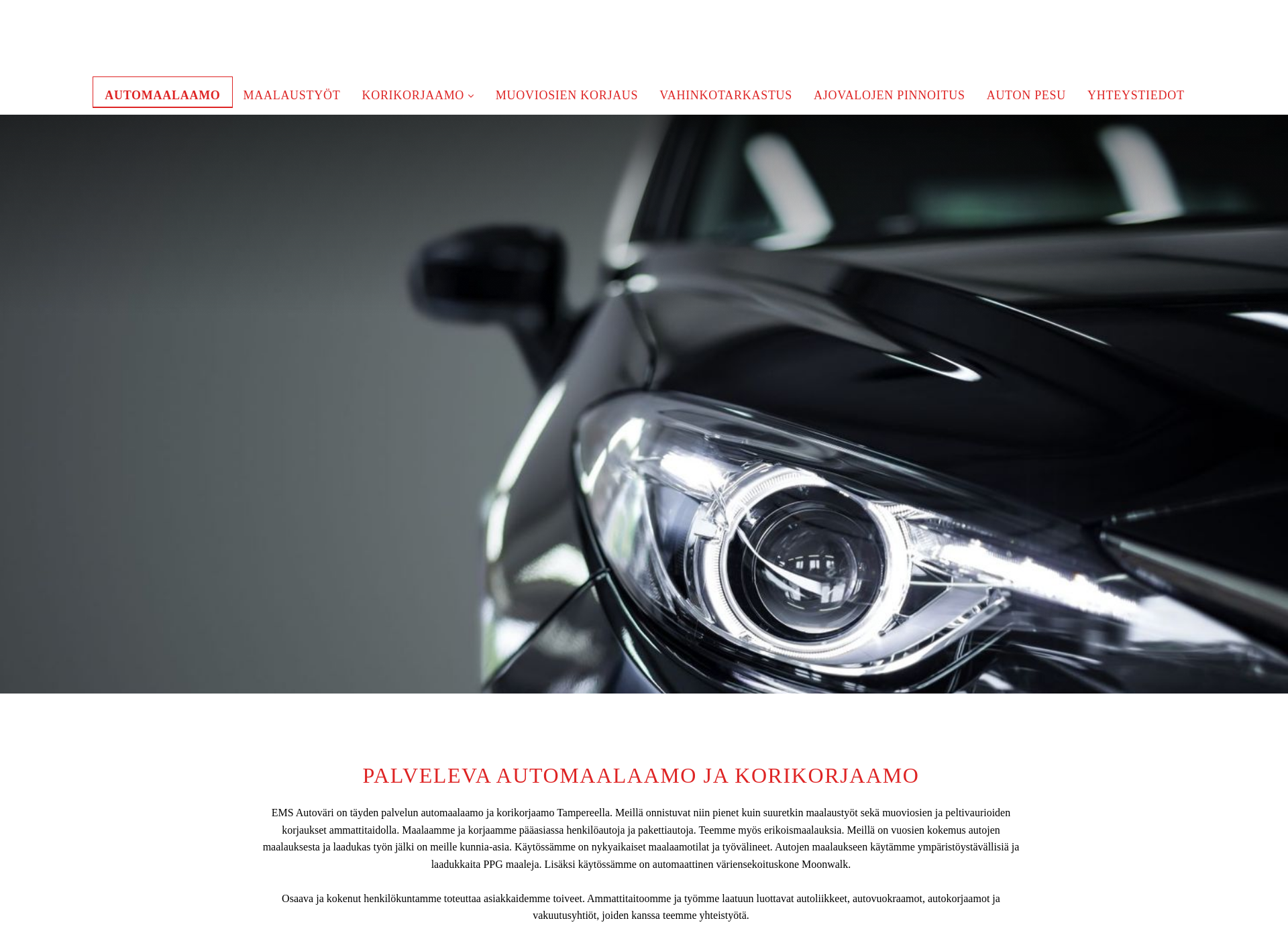 Screenshot for automaalaamoems.fi