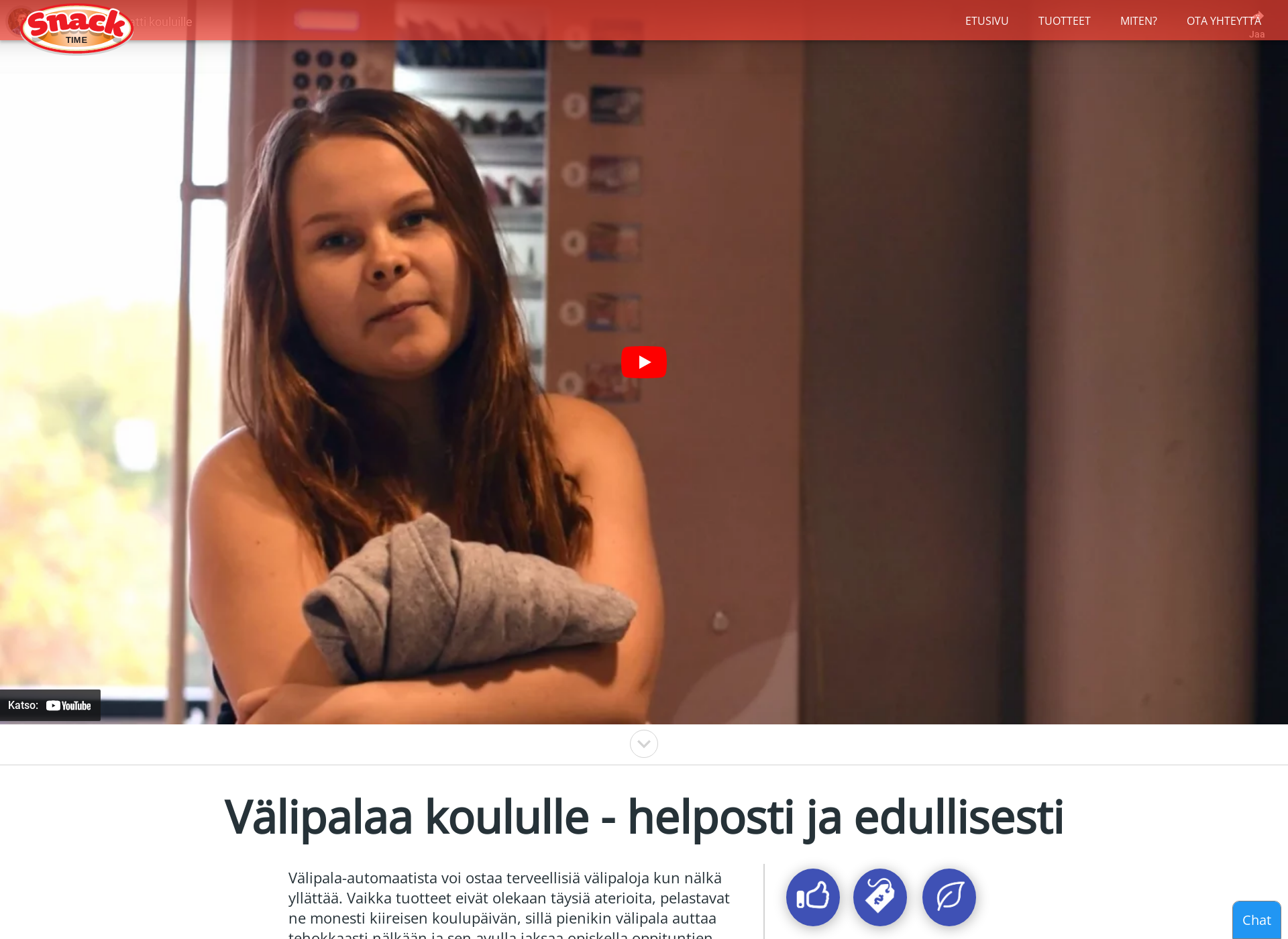 Skärmdump för automaattikouluun.fi