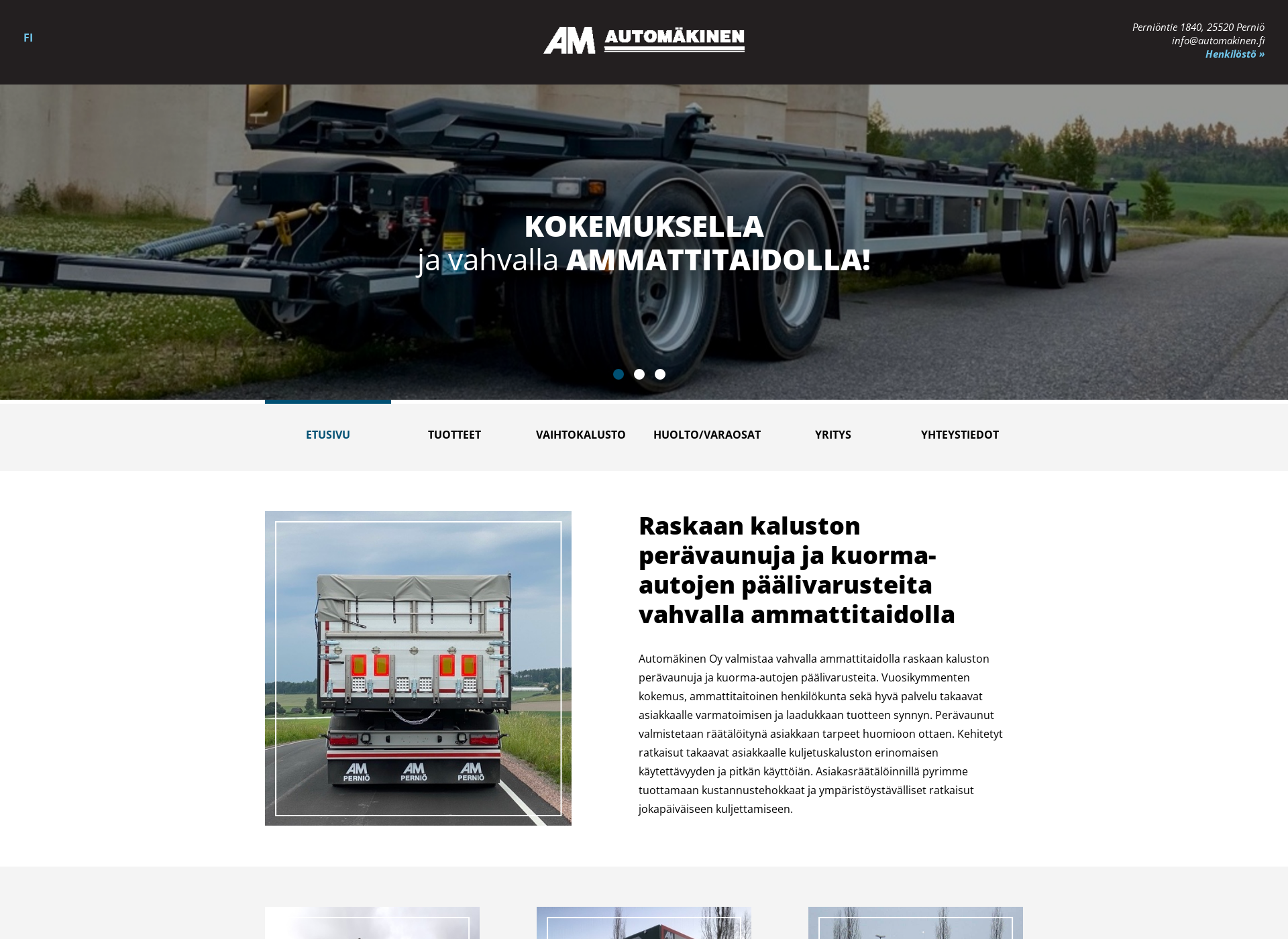 Screenshot for automakinen.fi