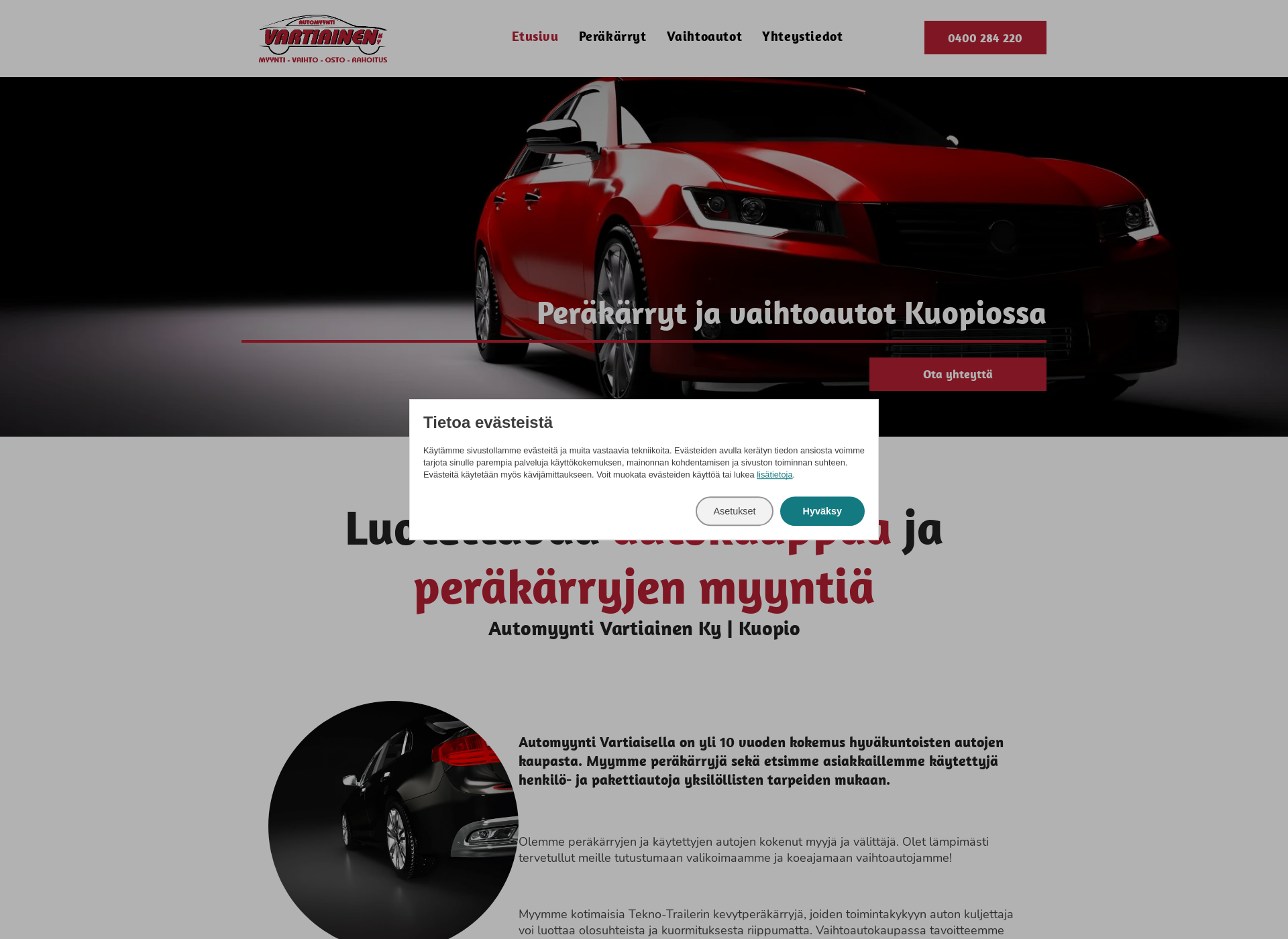 Screenshot for automyyntivartiainen.fi