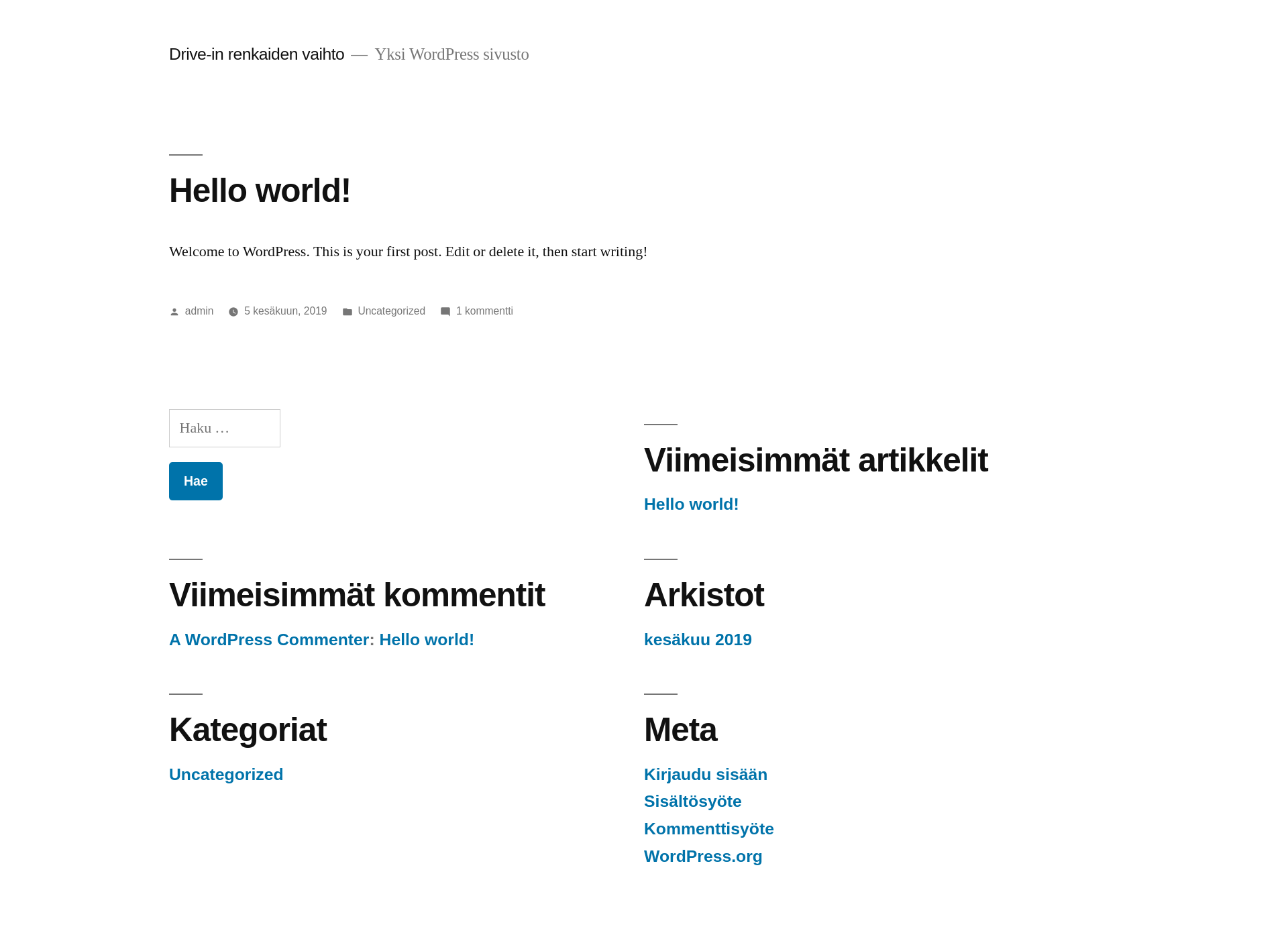 Screenshot for autonautti.fi